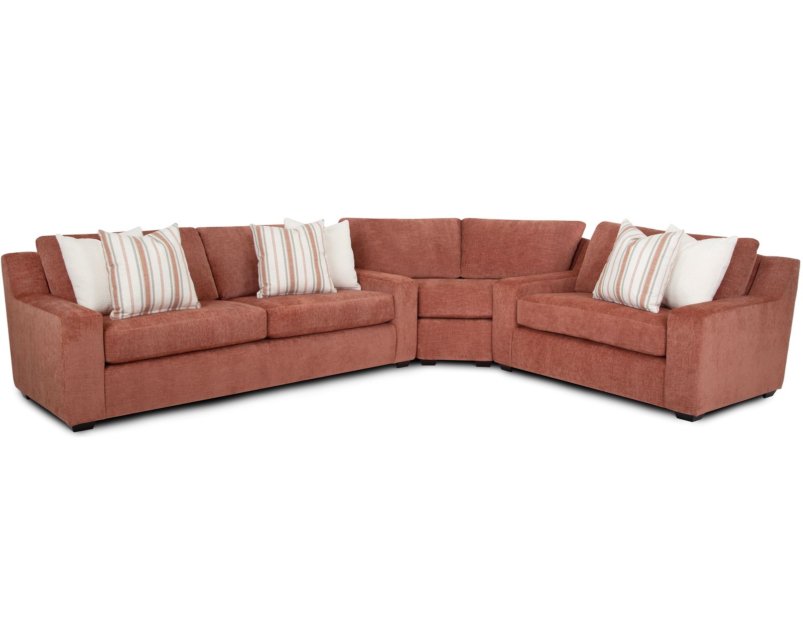 Dahlia 814 Three Piece Sectional (Modern Versatility. Deep Comfort)