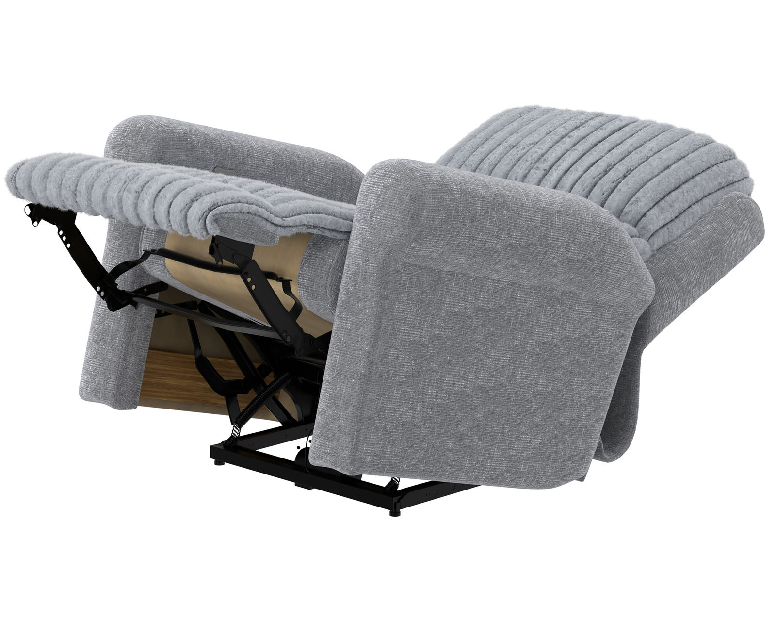 Foxy Rocker Recliner or Power Zero Gravity Recliner Fashion-Forward Comfort with Luxurious Faux Fur (two colors) - Comfort Built for the Whole Family.