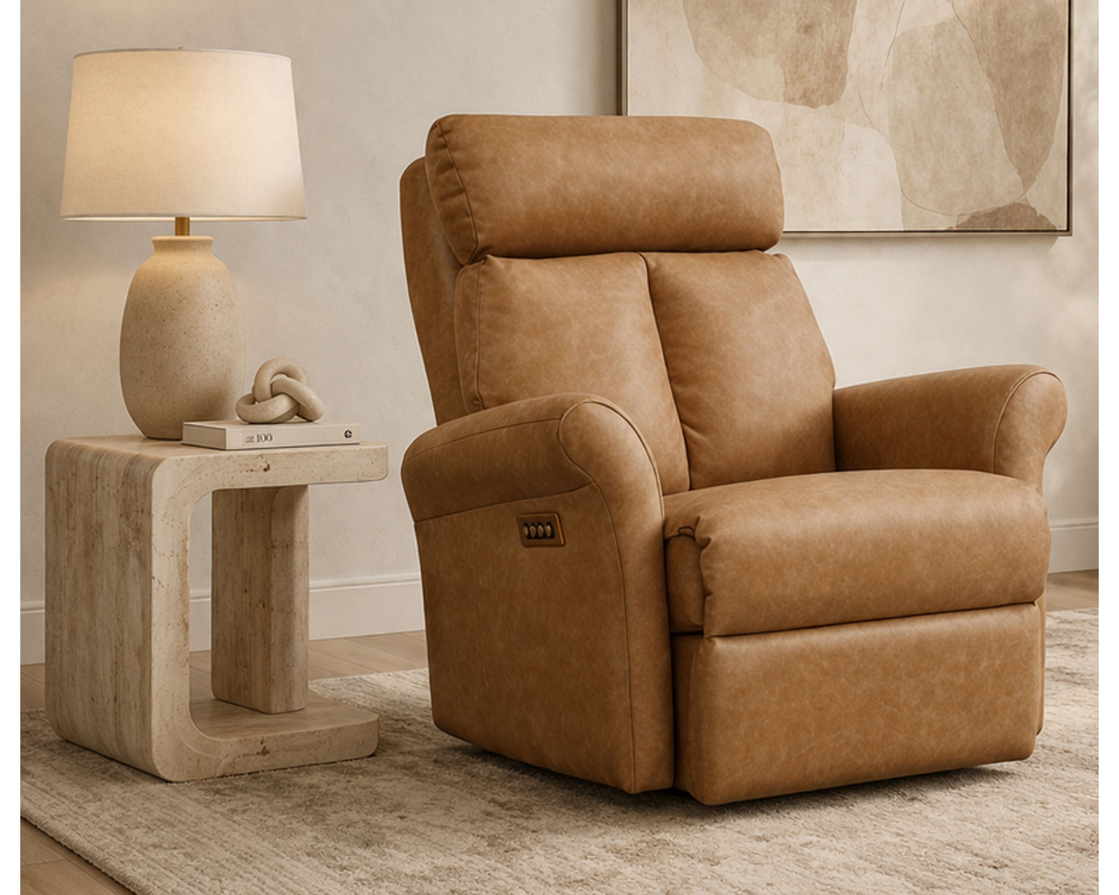 Lisiana 75" Reclining Sofa (+140 leathers) - Your Style, Your Comfort, Your Price Point