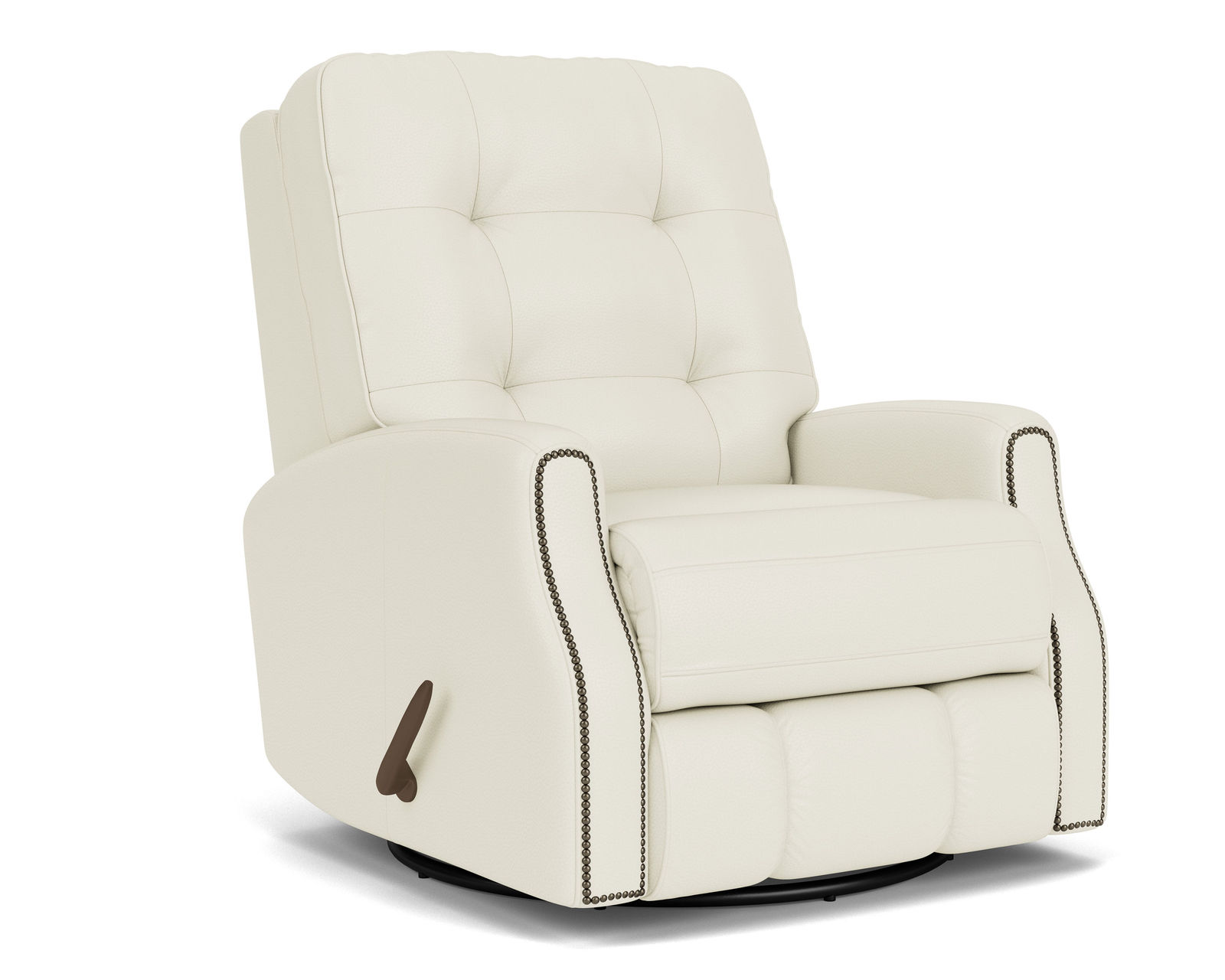 Devon Leather Recliner or Rocker Recliner (Colors Available) - Available with our without nail head trim