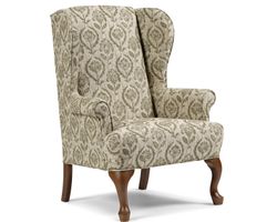 Isadore Wing Back Chair (+100 fabrics) 4 finishes