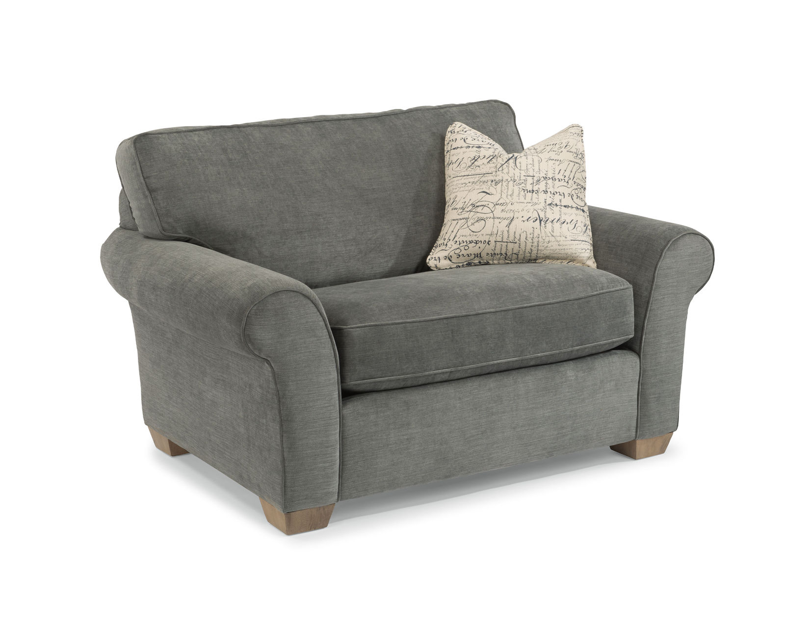 Vail  7305 Conversation Sofa (+100 fabrics) 107" - Vail Chair and a Half