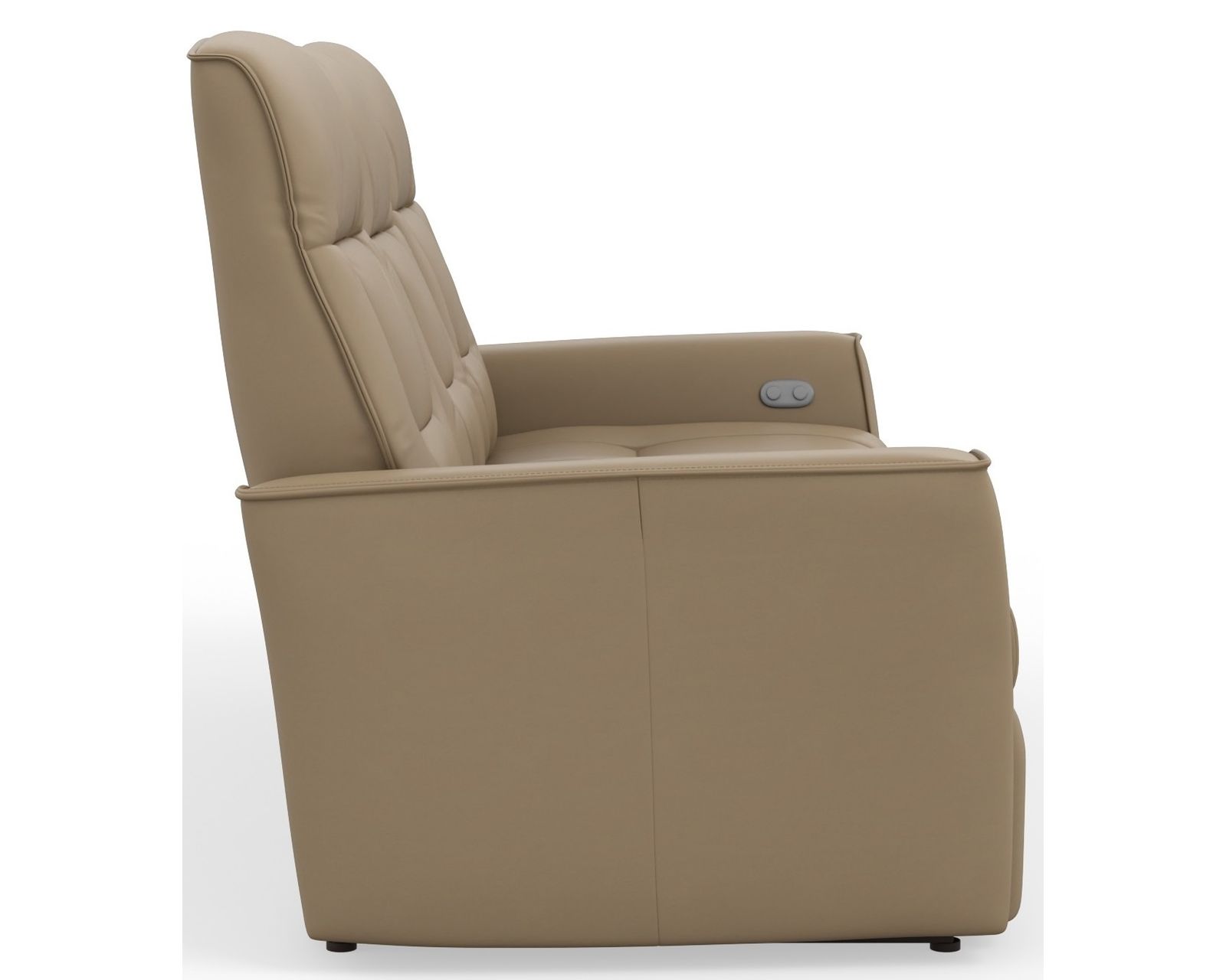 Ulstein 77" Power Reclining Wall Saver Sofa (+38 Top-Grain Leathers) - Ulstein Dual Power Reclining Wallsaver Sofa
