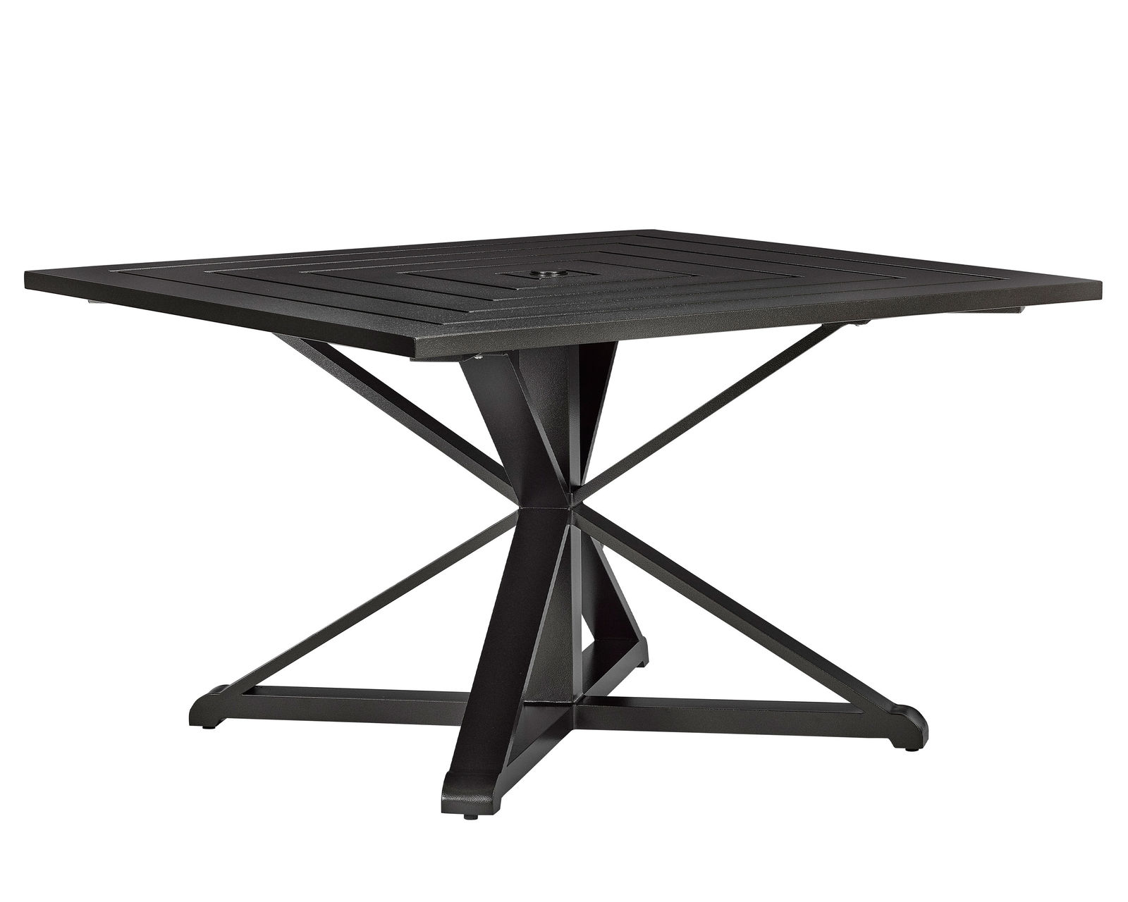Sonoma 49" Square Outdoor Dining Table (8 Metal Finishes) - Sonoma 49" Square Outdoor Dining Table