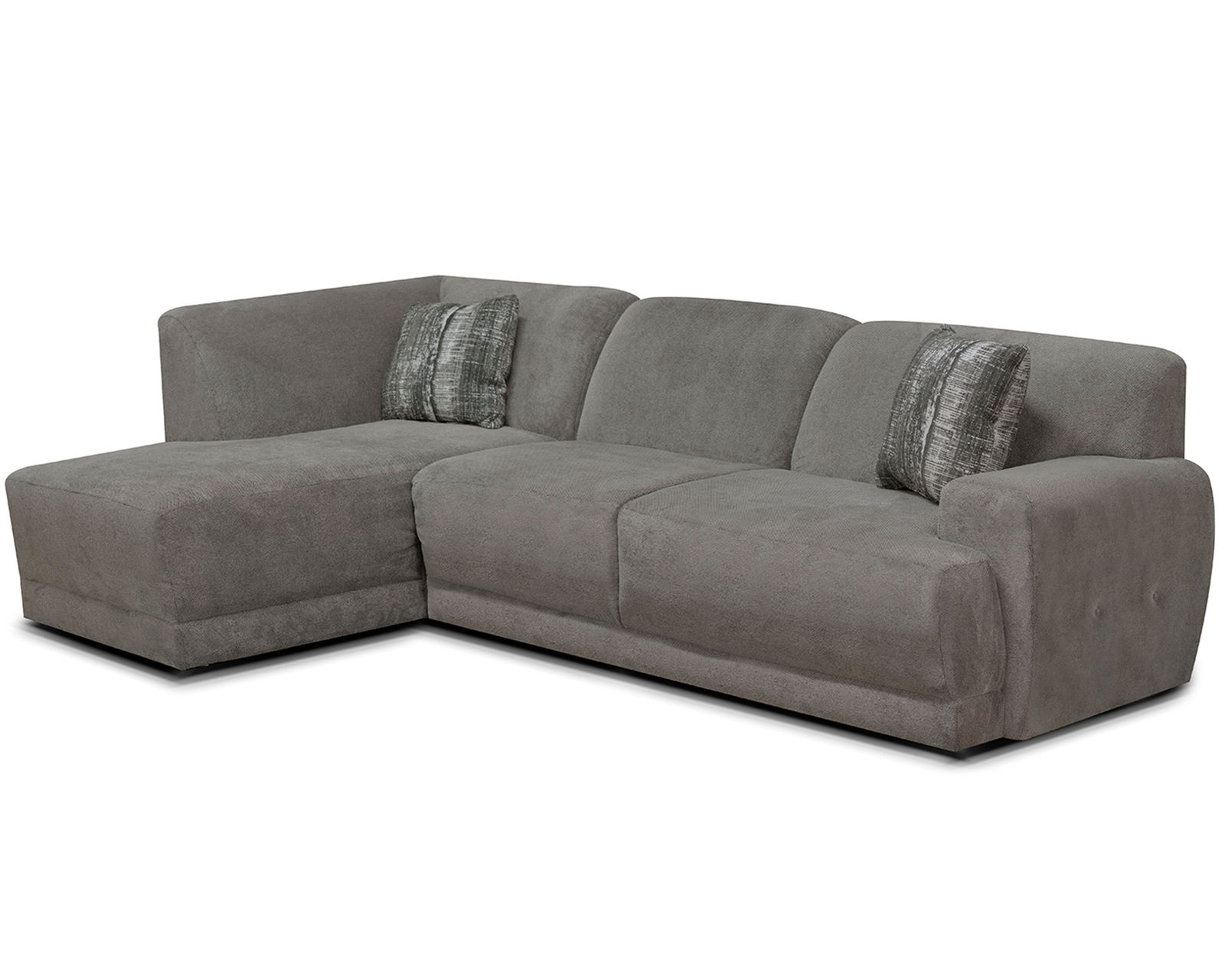 Cole Two Piece Chaise Sectional  (+101 Standard and Performance Fabrics) - Sectional Layout A