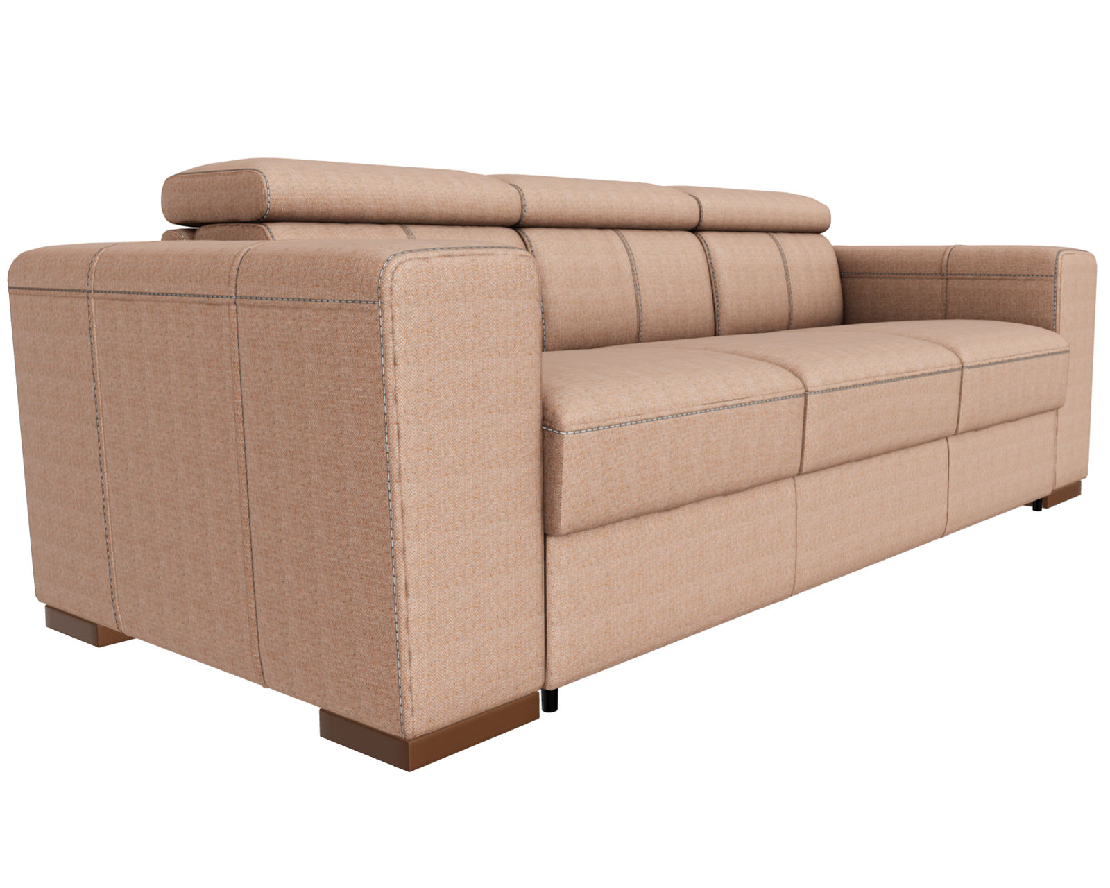 Piacevole C161 Sofa (84" or 90") +40 fabrics - Piacevole 90" Sofa (three cushions)