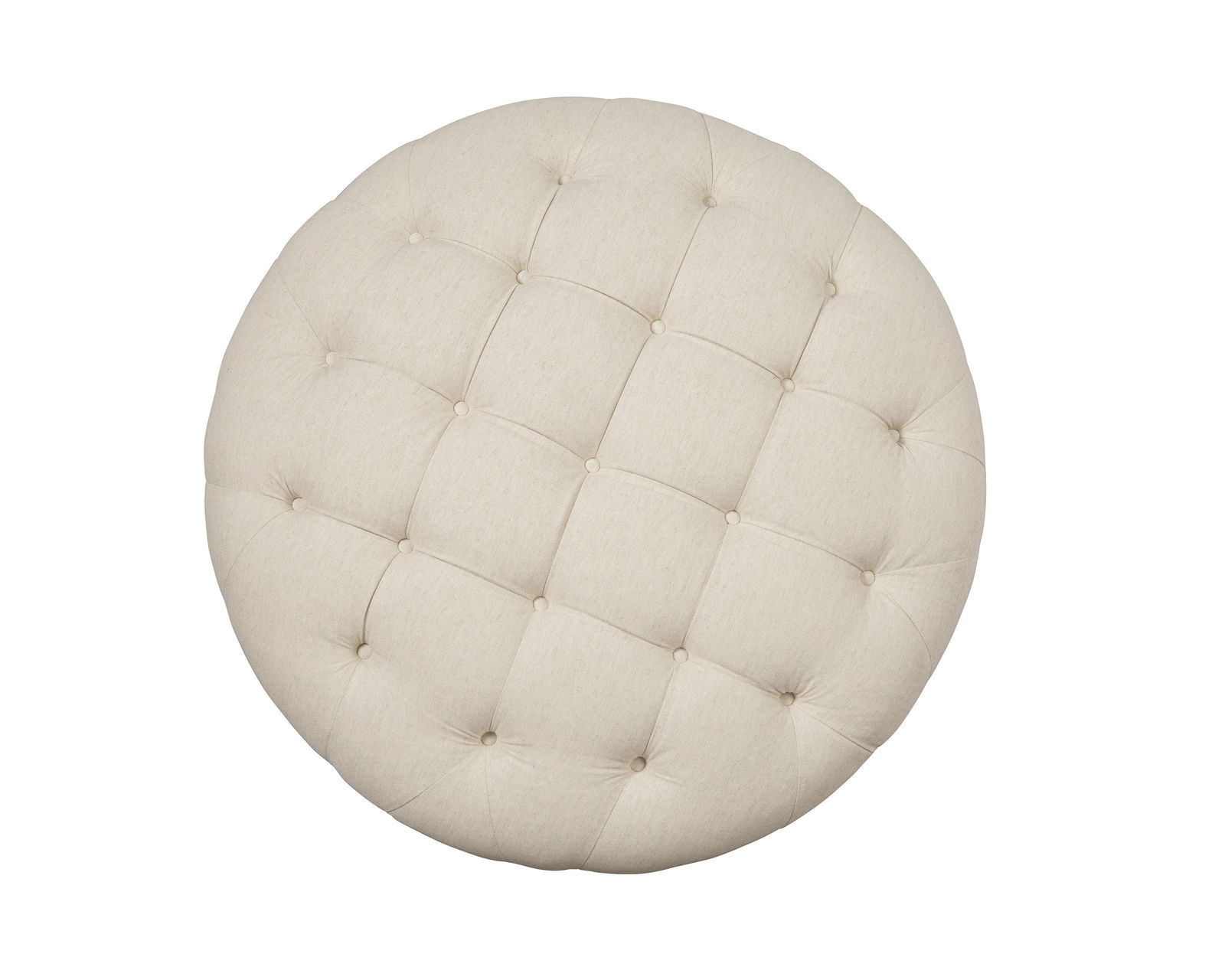 Charlotte 41" Oval Ottoman (Performance fabrics) P094000 - Button tufted top