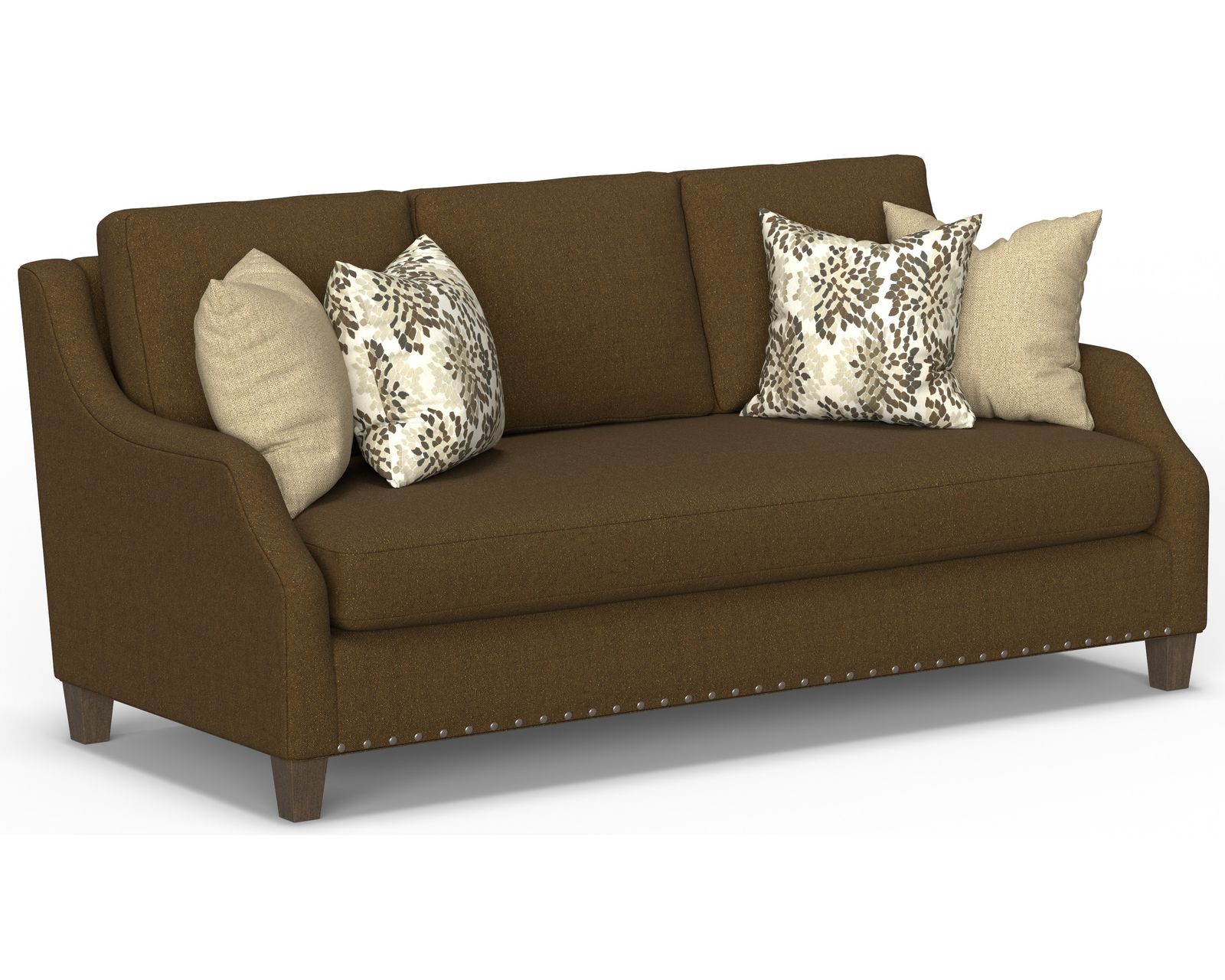 Gianna 7824 Bench Seat Sofa (86") +100 fabrics)