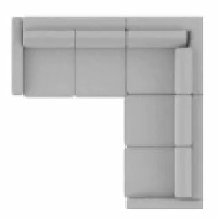Layout C: Two Piece Sectional 96" x 94"