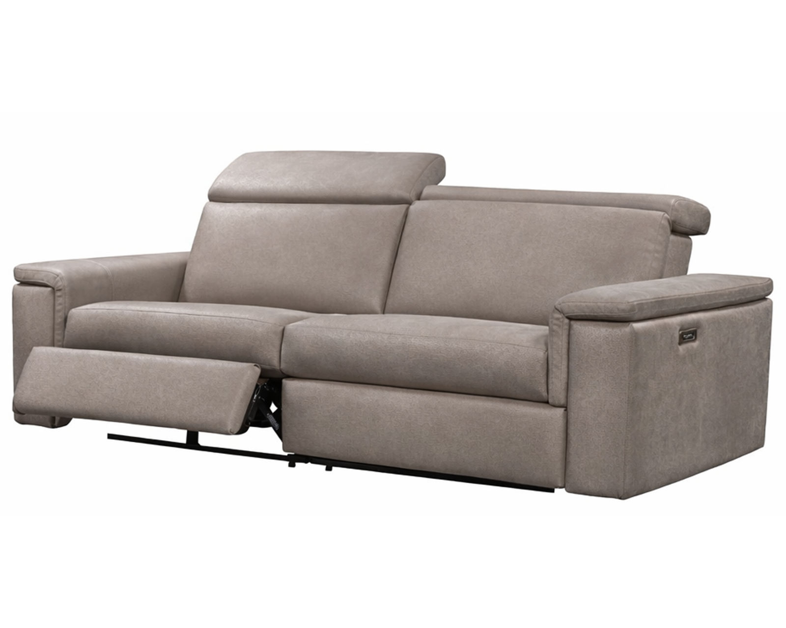 Zoe Dual Power Reclining Sofa — Available in Standard & Wide Cushions, 140+ Leather Options, and 85", 91", or 117" Widths - Premium Comfort Without Compromise