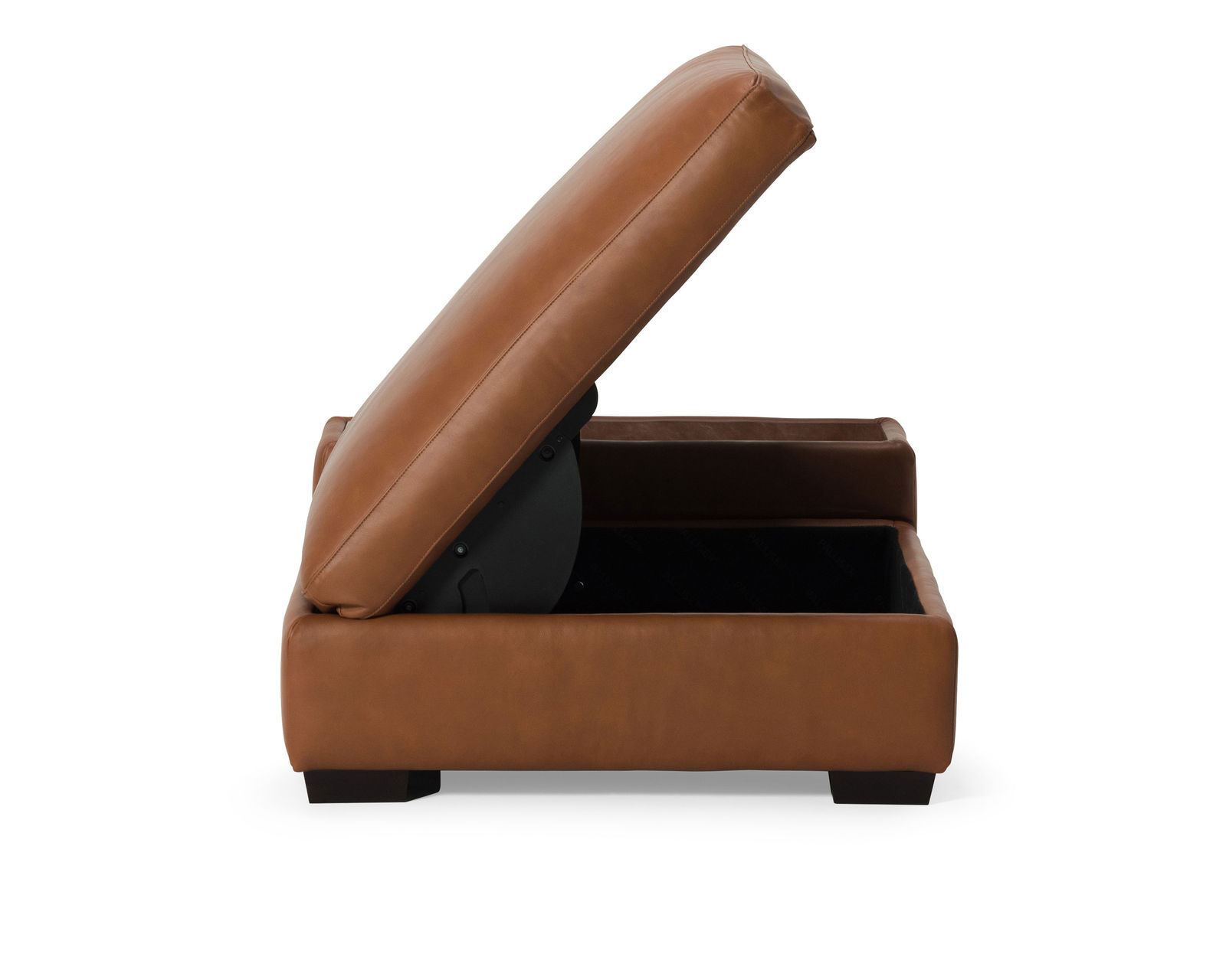 Madison 77651 Track Arm Sectional (+60 fabrics) - Madison Storage Ottoman with 12" Table