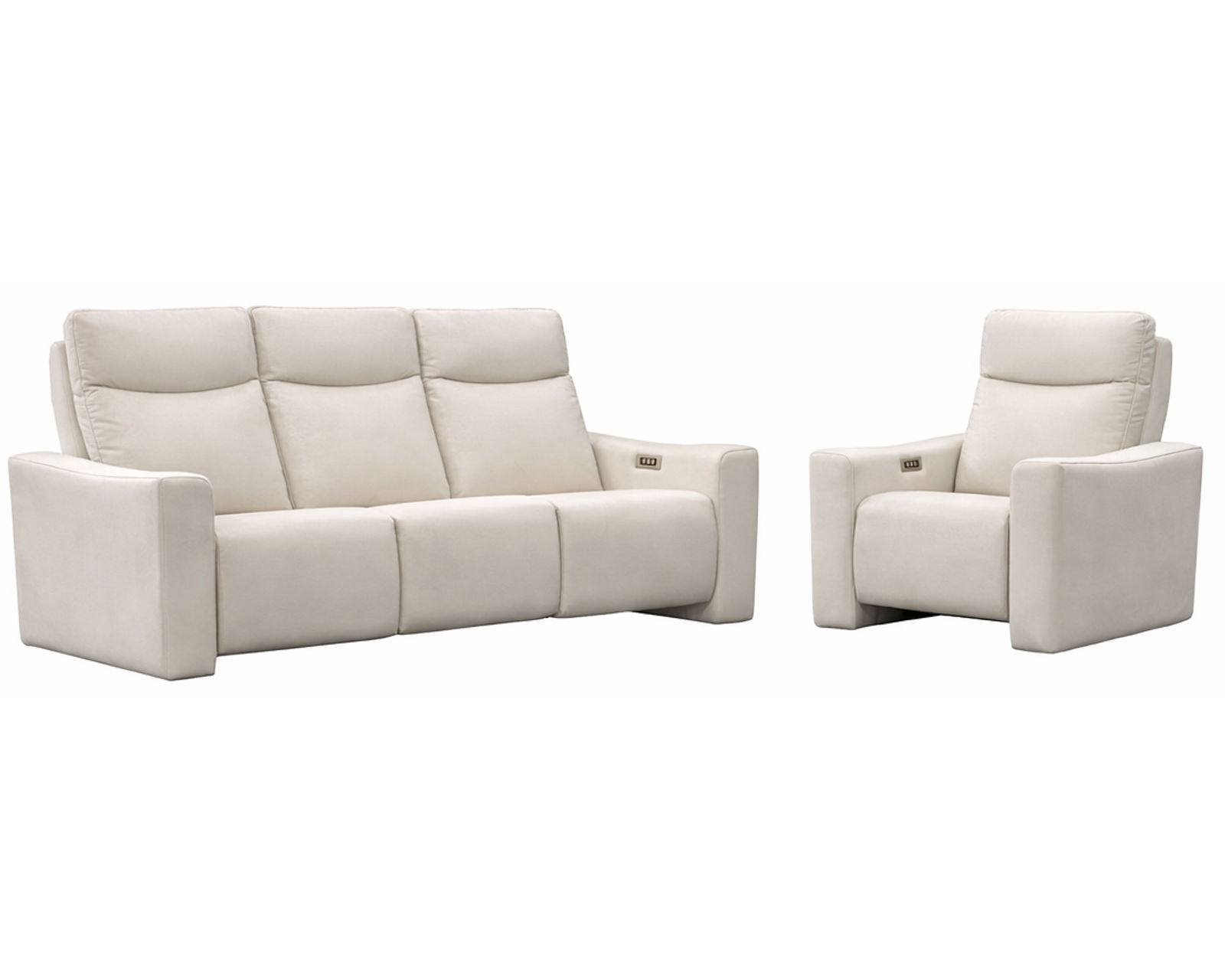Fabian Dual Power Reclining Sofa — Available in Standard & Wide Cushions, 140+ Leather Options, and 79", 84", or 111" Widths - Comfort You Can Feel. Quality You Can Trust.