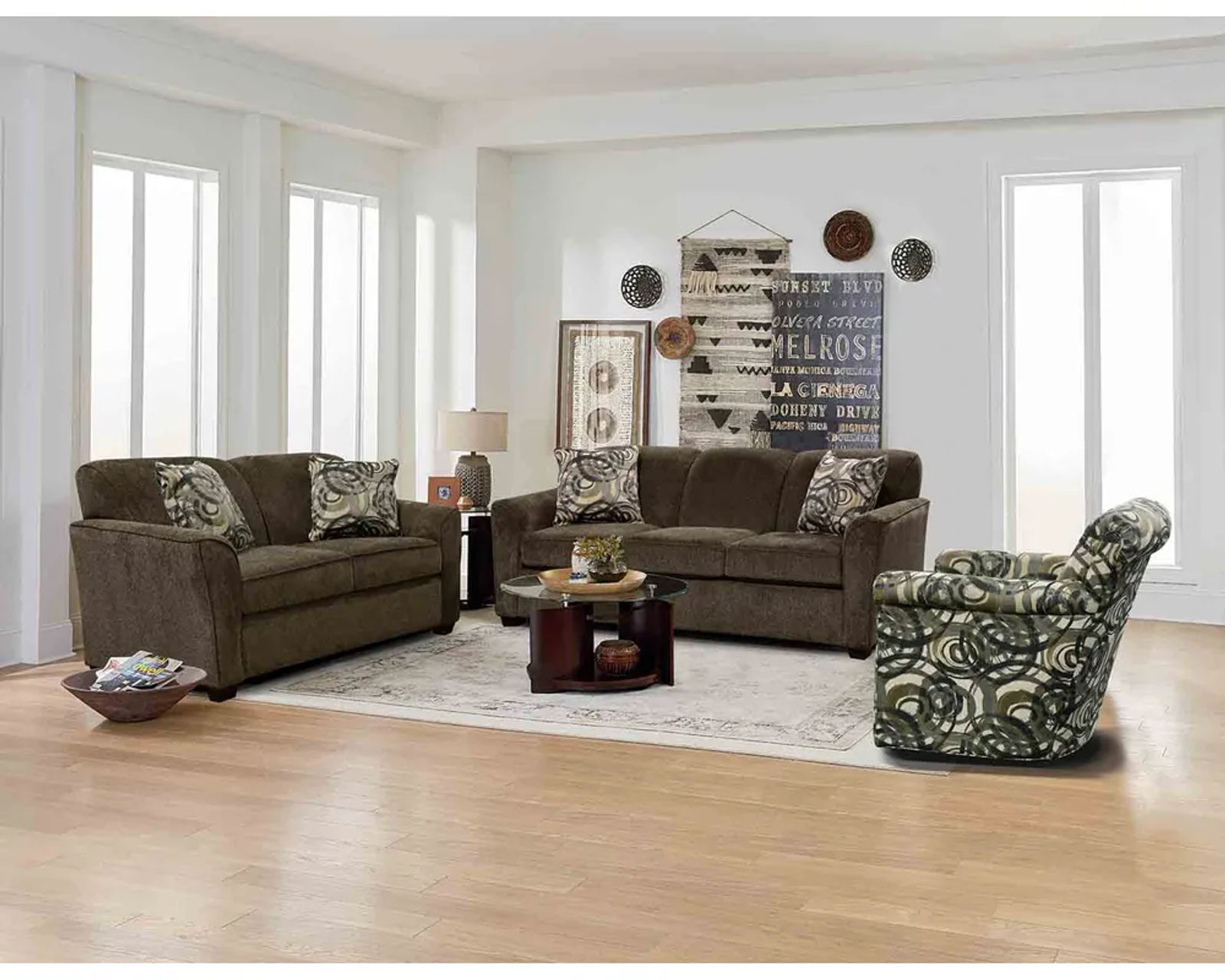 Smyrna Stationary Chair (+101 Standard and Performance Fabrics)