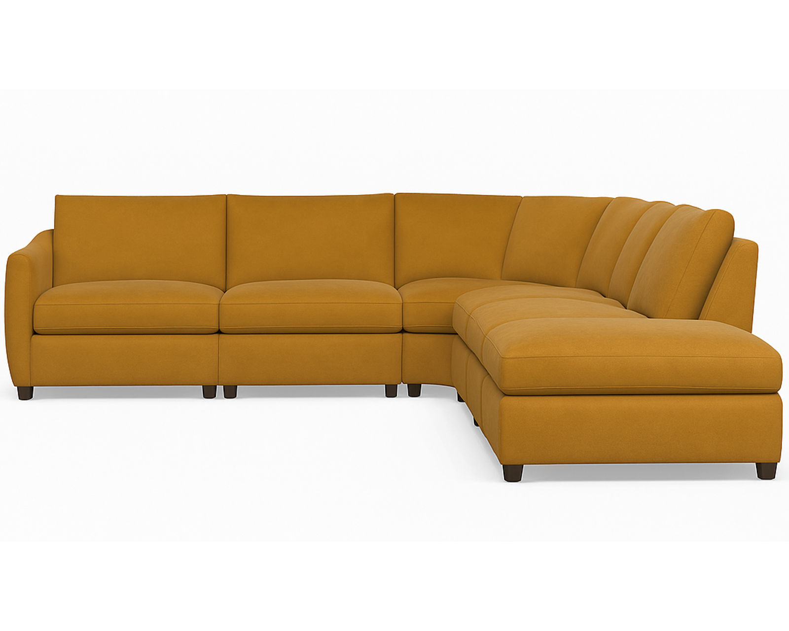 Charli 77743 Sectional (+50 fabrics) - Layout G: Four Piece Sectional 143" x 99"