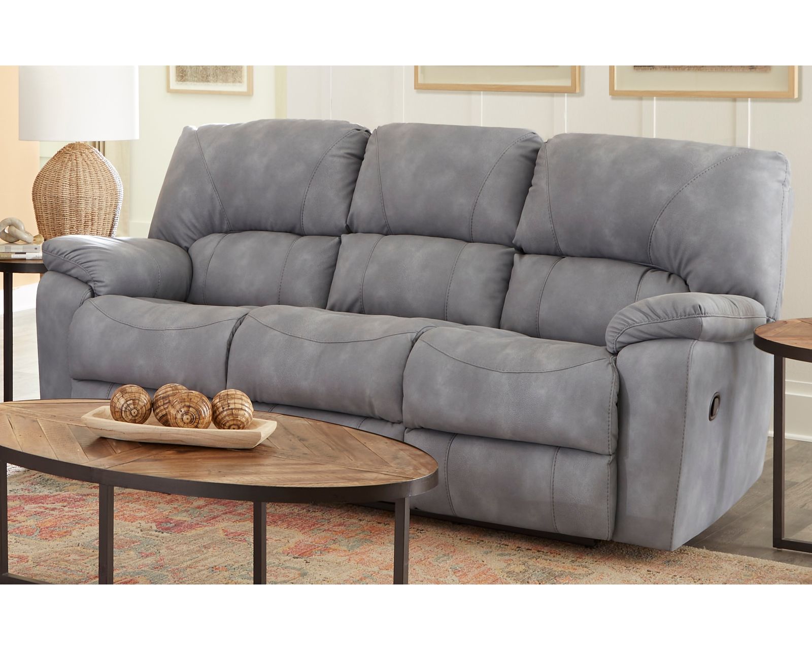 Rhino 90" Reclining Sofa (In stock) - Rhino 90" Reclining Sofa