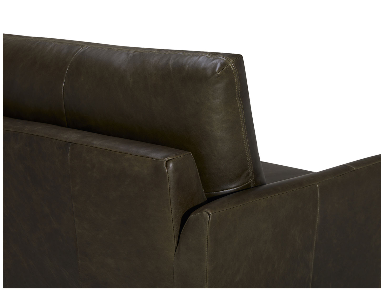 Soren 77172 Flared Arm Sofa (84") +100 leathers - Soren 84" Sofa (two cushions)