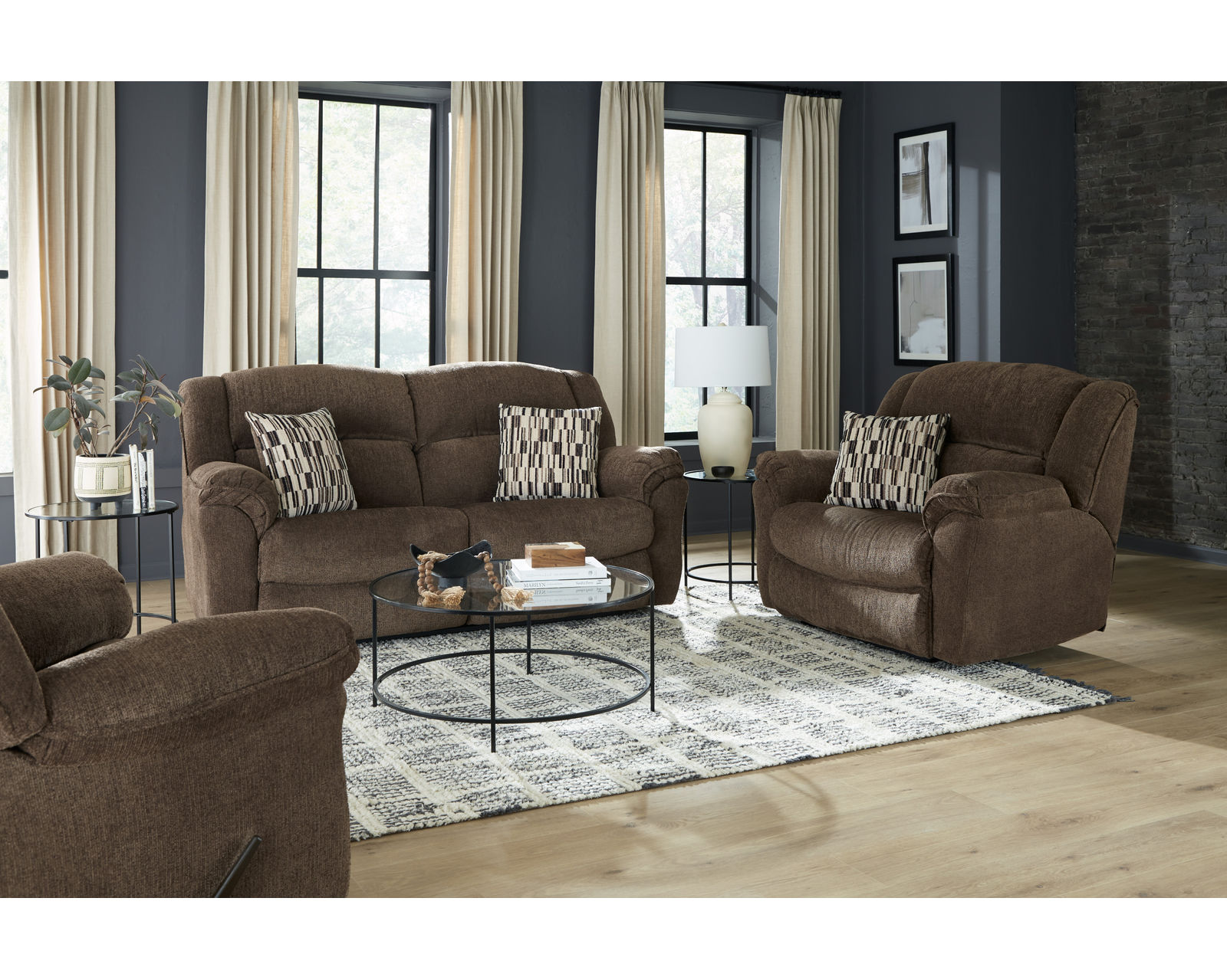 Heritage 83" Double Reclining Sofa (In stock) - Heritage 83" Double Reclining Sofa