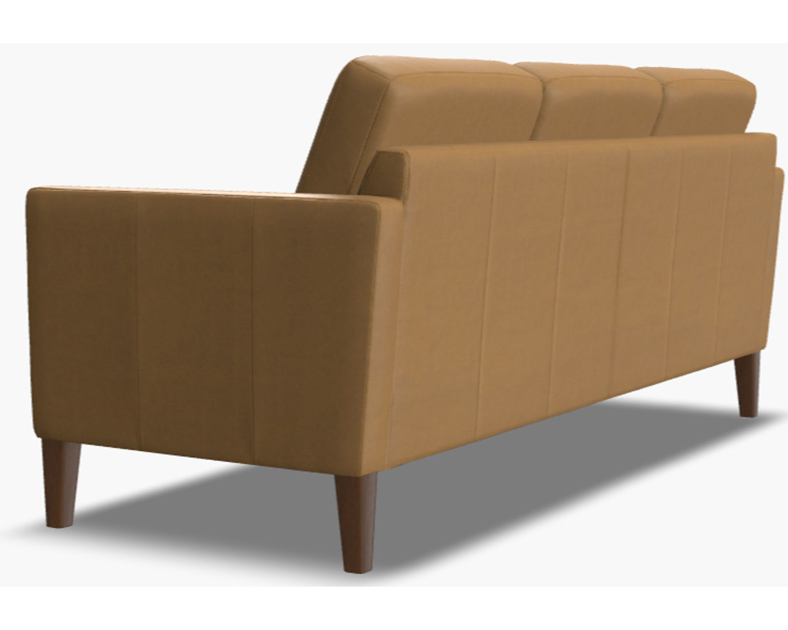 Soren 77171 Track Arm Sofa (83") +100 leathers - Soren 83" Sofa (three cushions)