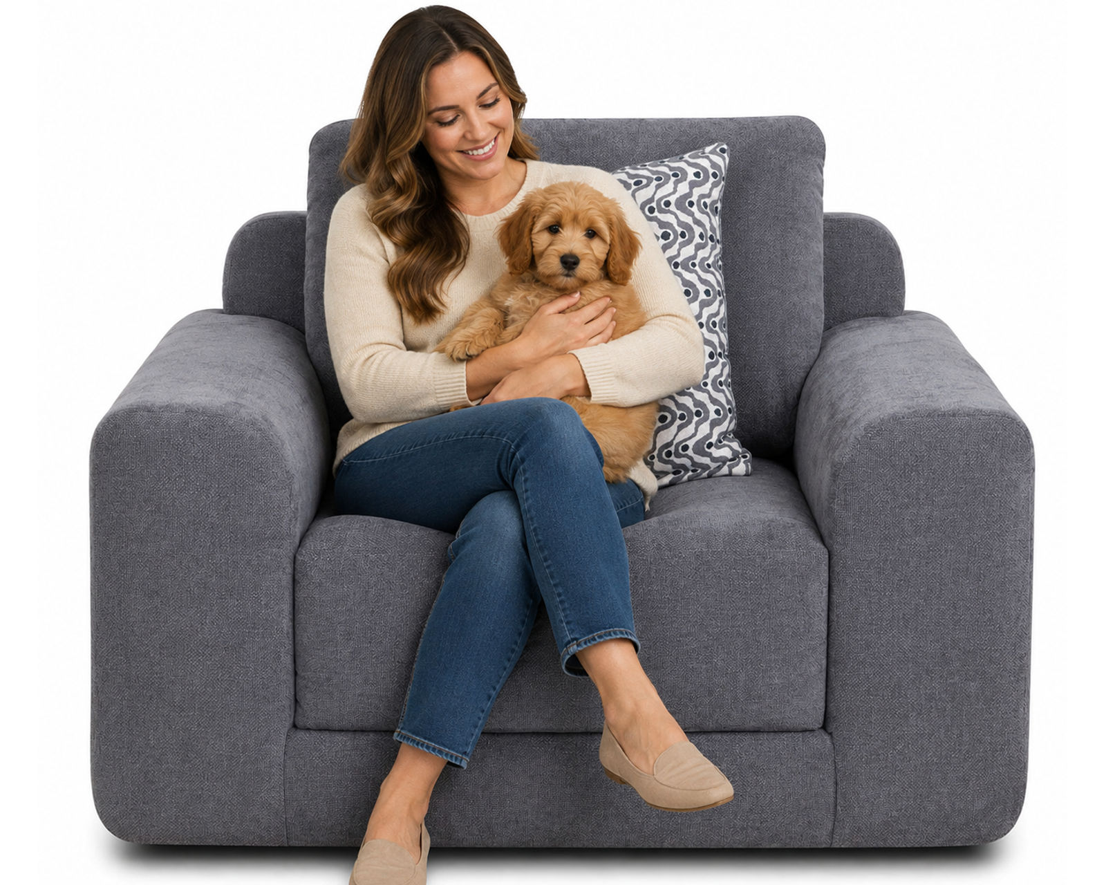 Campbell 101" Sofa (Extra-Wide Comfort with Timeless Style) - Everything You Need for a Beautifully Designed Room.