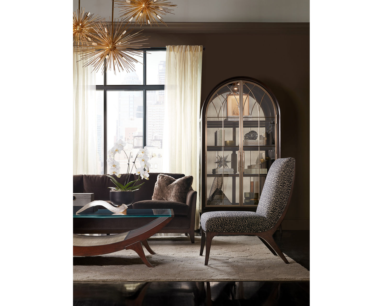 Sophia 85" Stationary Sofa (In stock)