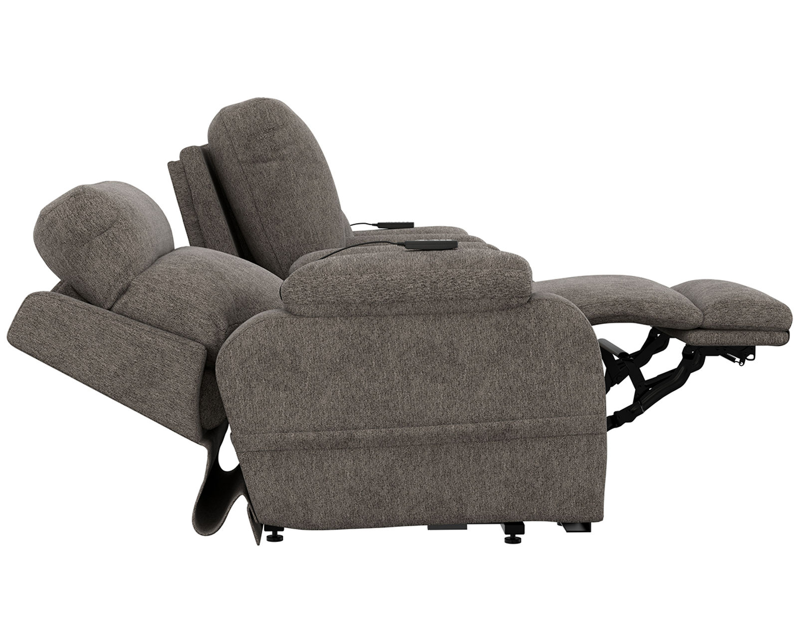 Regenerator Dual Lift Loveseat with CR3 Heat & Massage, Zero Gravity & Nanobionic Performance Fabric (2 colors) - Comfort at the Touch of a Button.