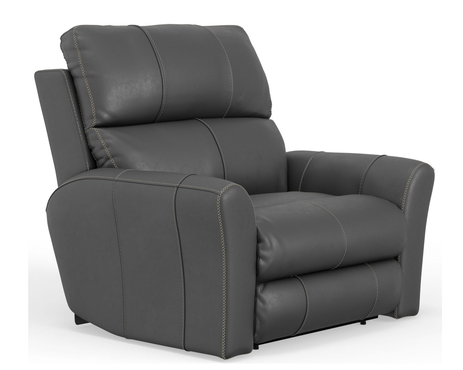 Fredda 82" Power Headrest Power Reclining Leather Sofa Lay-Flat Relaxation, Zero Gravity Comfort & Premium Italian Leather - 2 colors - Fredda Lay Flat Zero Gravity Power Recliner 