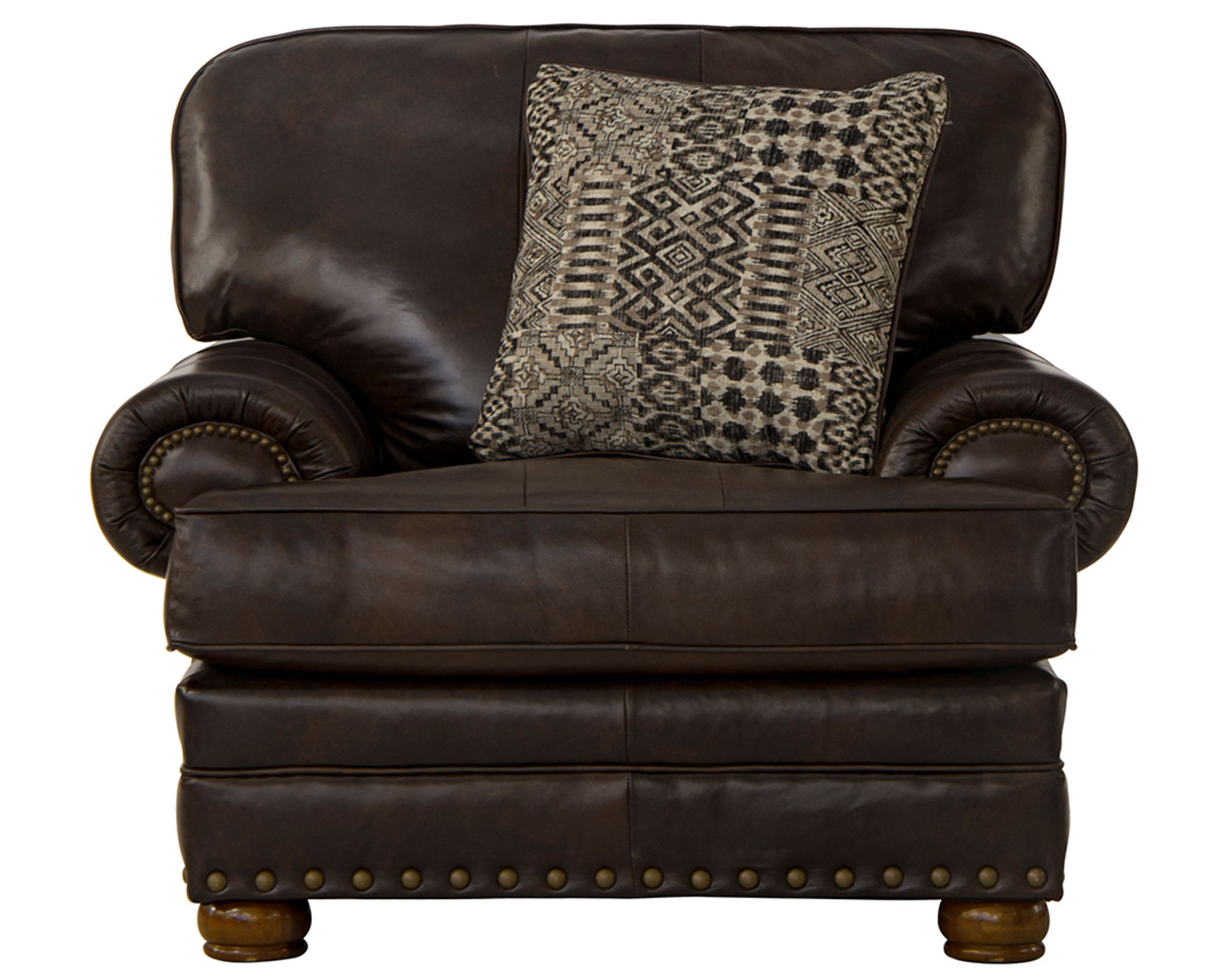 Roberto 94" Top Grain Leather Touch Sofa (Includes Pillows) In stock - Roberto Leather Chair
