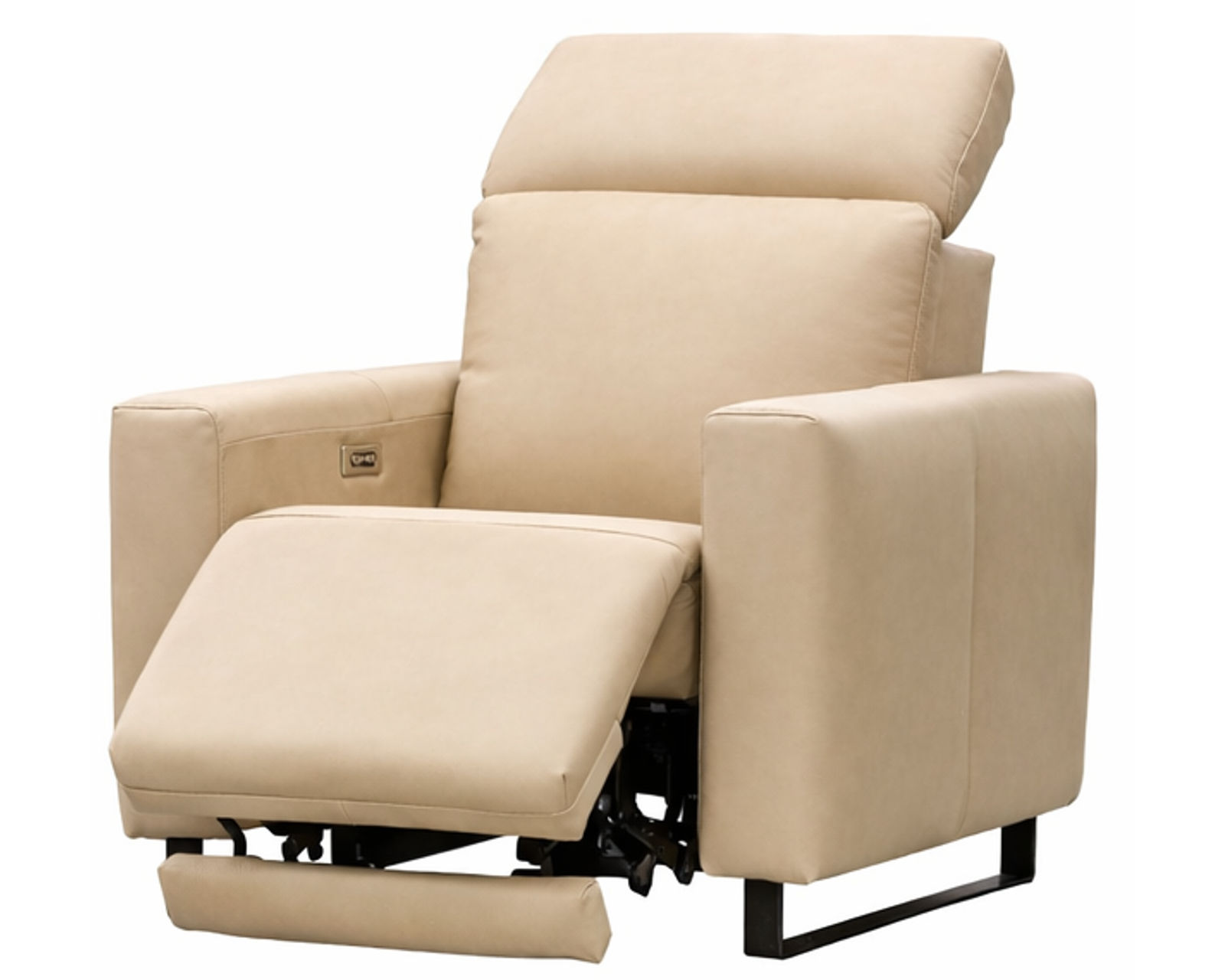Florent Dual Power Reclining Sofa — Available in Standard & Wide Cushions, 140+ Leather Options, and 80", 84", or 112" Widths - Crafted to Last. Designed to Impress.