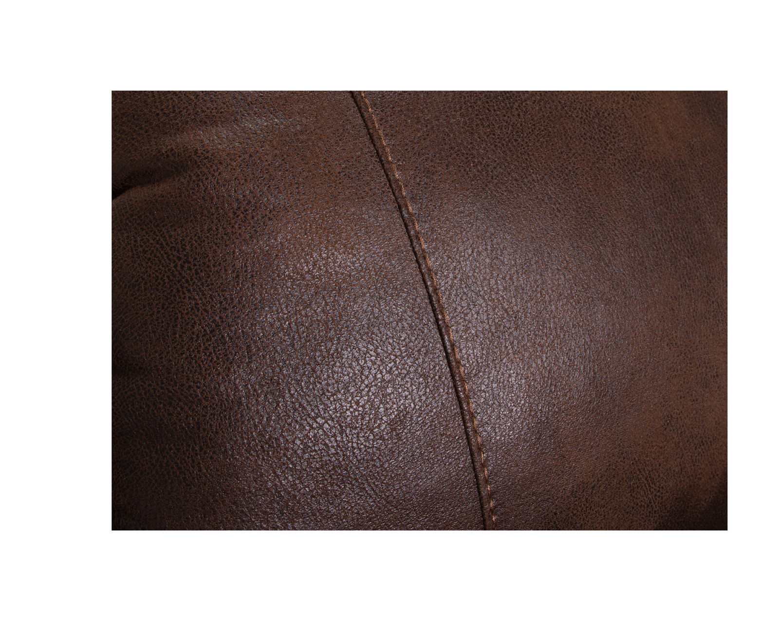 Caesar 9534 500 lb. Oversized Big Man's Rocker Recliner Brown  (Commanding Size. Heavy-Duty Strength. Built for 500 lbs) - Shown in leather like fabric Cocoabean