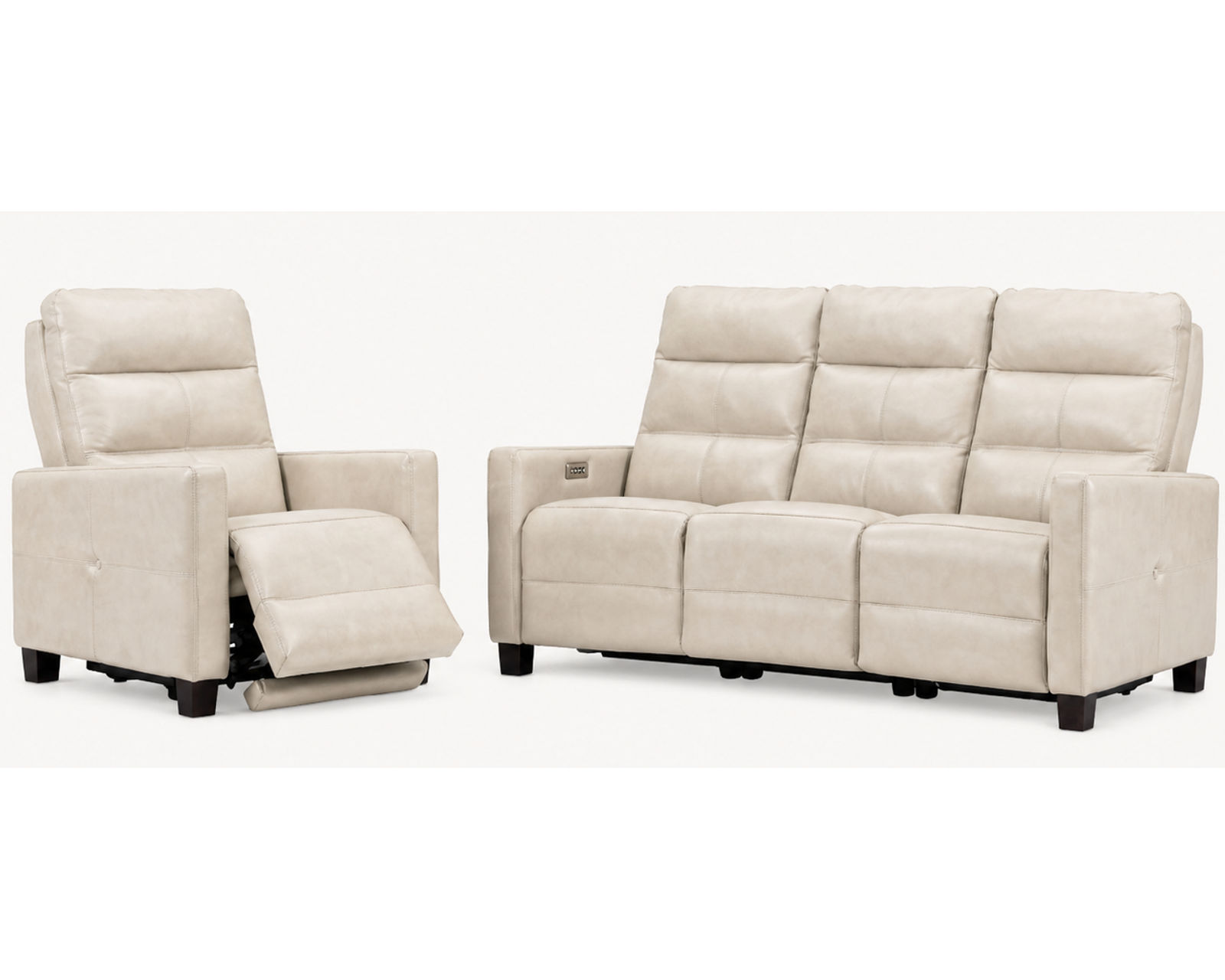 Elran Lane Dual Power Reclining Sofa — Available in Standard & Wide Cushions, 140+ Leather Options, and 75", 79", or 107" Widths - Built Stronger. Feels Better. Lasts Longer.