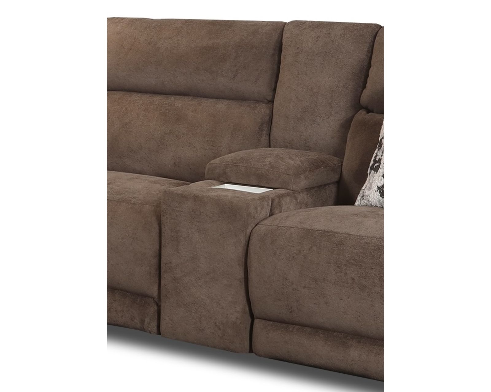 Country Club 238 Zero Gravity Power Reclining Sectional (+140 colors) - Country Club Entertainment Console with Wireless Charging