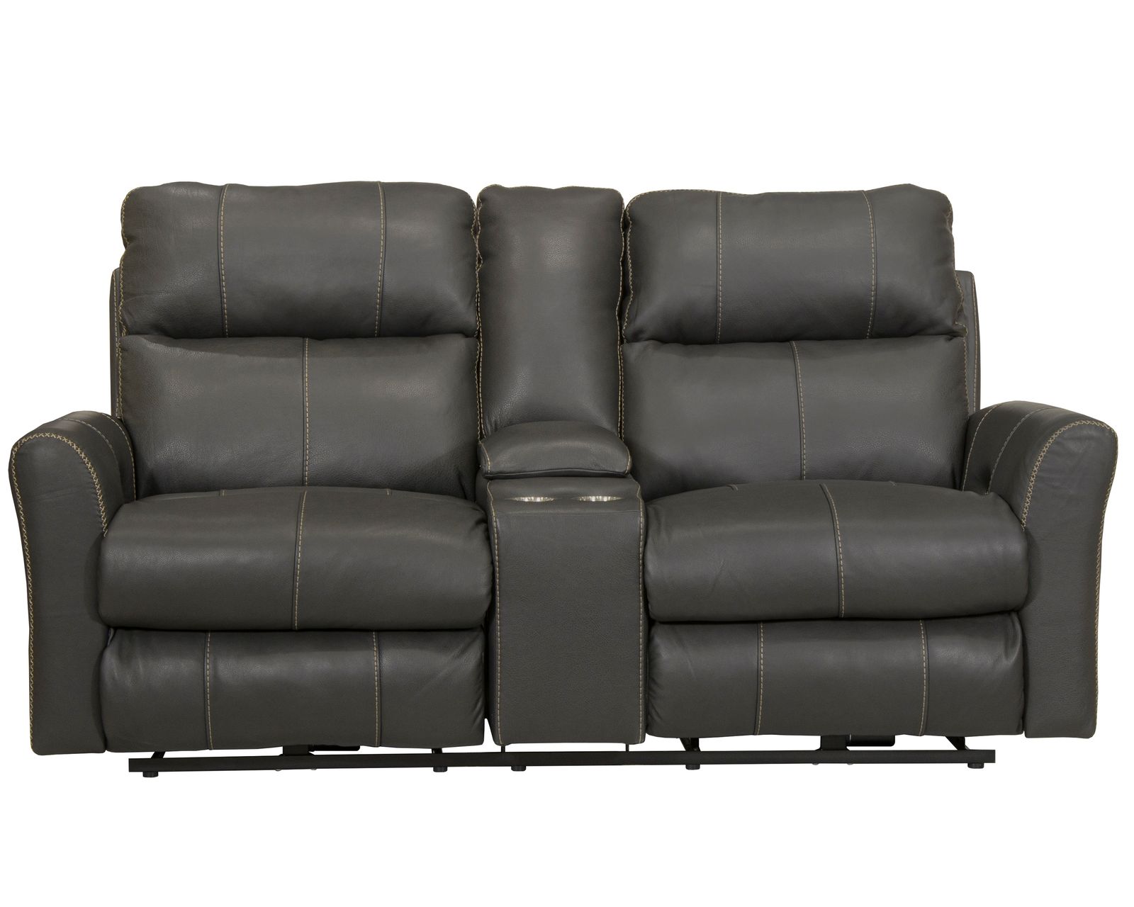 Fredda 82" Power Headrest Power Reclining Leather Sofa Lay-Flat Relaxation, Zero Gravity Comfort & Premium Italian Leather - two colors - Fredda Lay Flat Zero Gravity Power Headrest Power Reclining Console Loveseat
