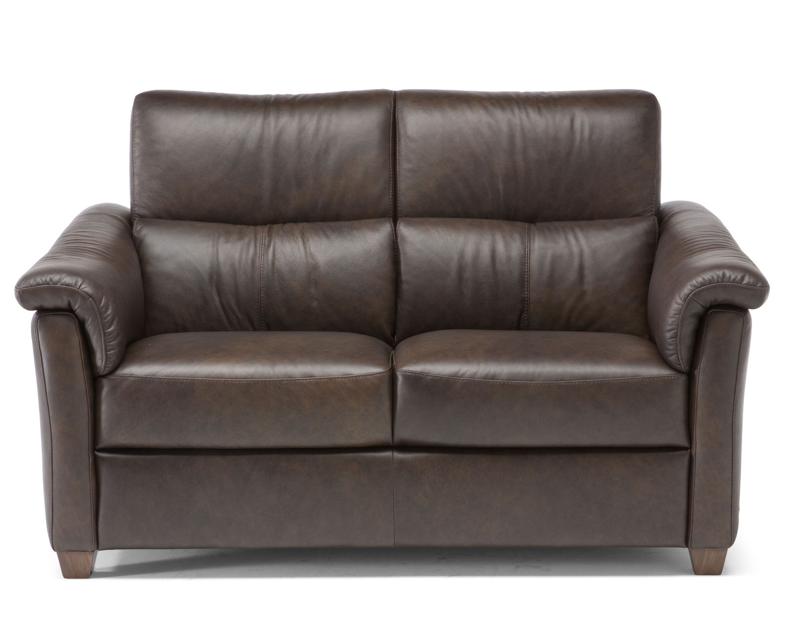 Astuzia C068 Sofa (77" or 86") +50 leathers - Astuzia Leather Loveseat