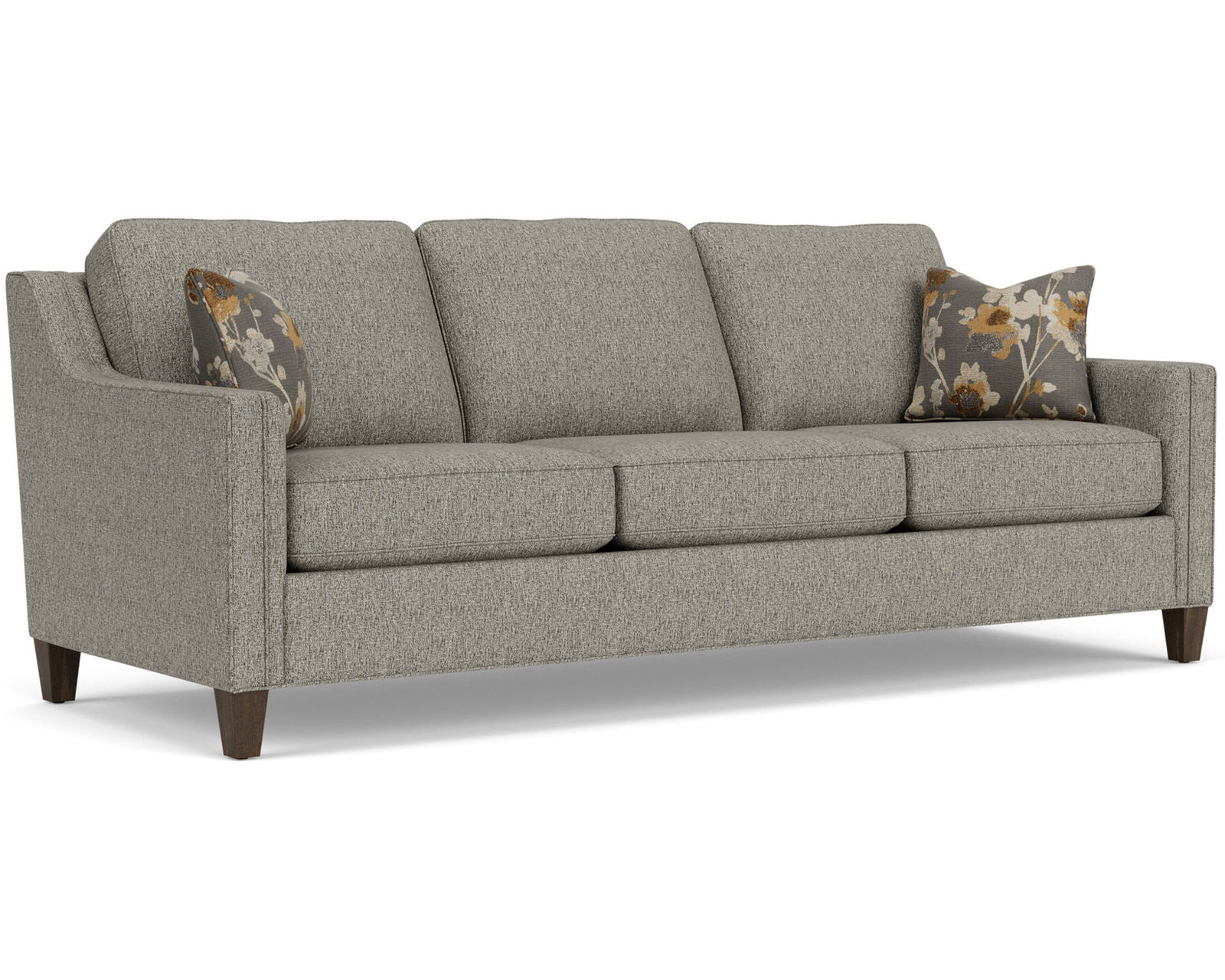 Finley 5010 Sofa (100+ fabrics) 88" - High resiliency foam core seating cushions 2lb to 2.5 lb (Industry standard 1.8)