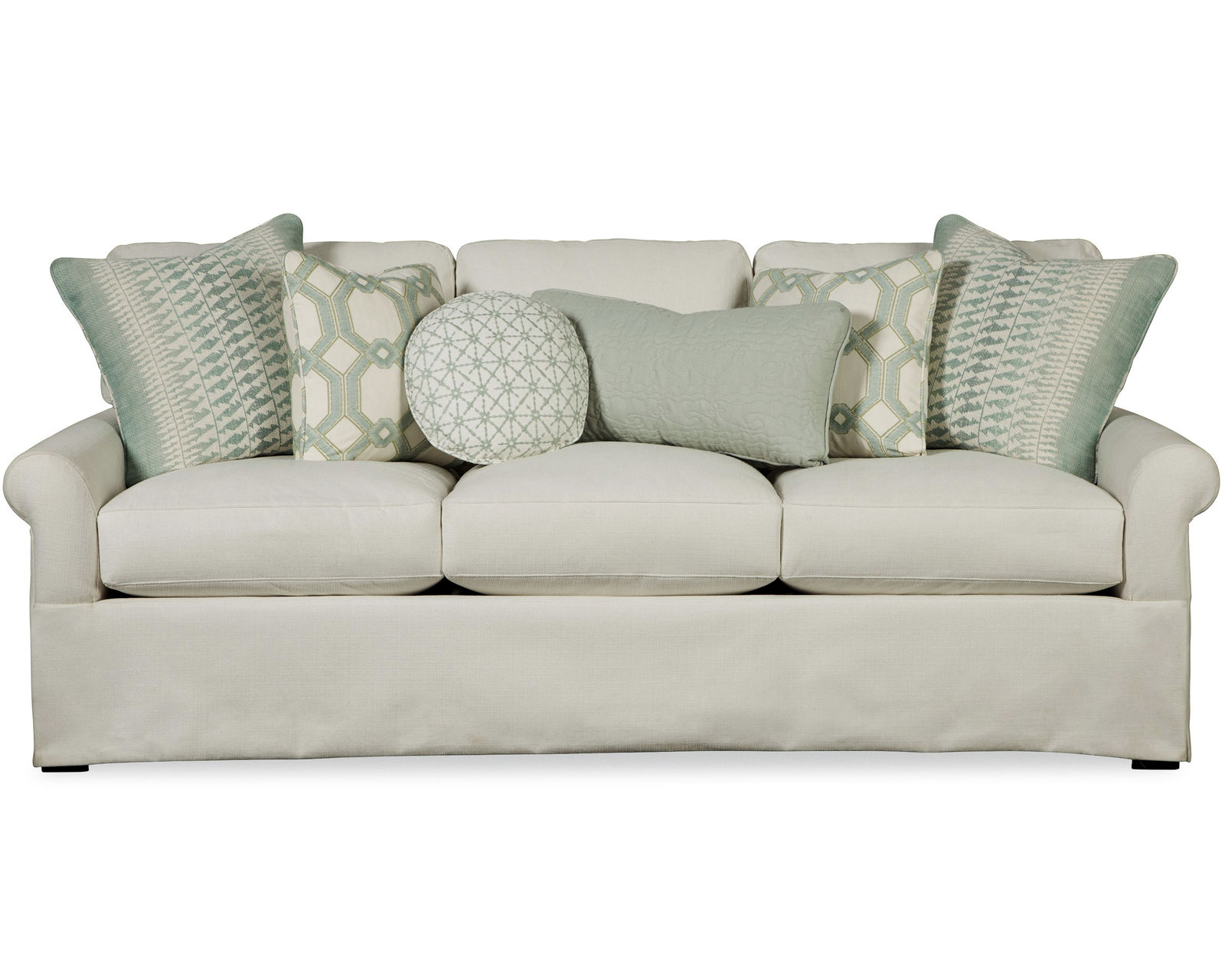 Carrollton 90" Sofa (Performance fabrics) P983550BD - 100% Dacron polyester encased back cushion