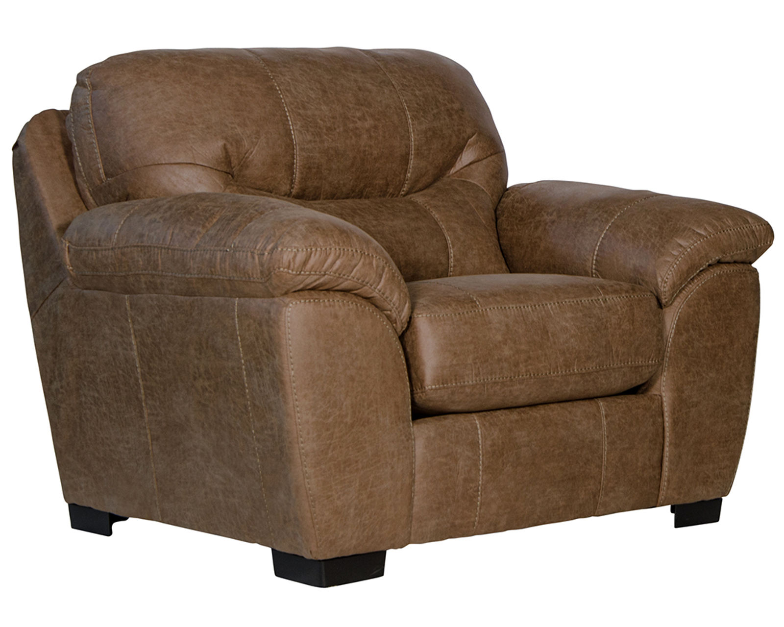 Grant 4453 Faux Leather Fabric 96" Sofa  - 2 colors