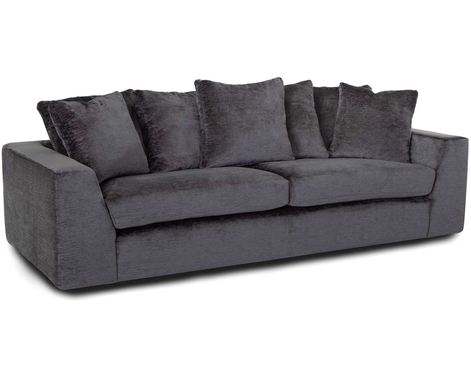 Haswell 99" Pillow Back Sofa (Sink-In Comfort. Modern Style. Made to Relax) - Designer Style Without the Designer Price.