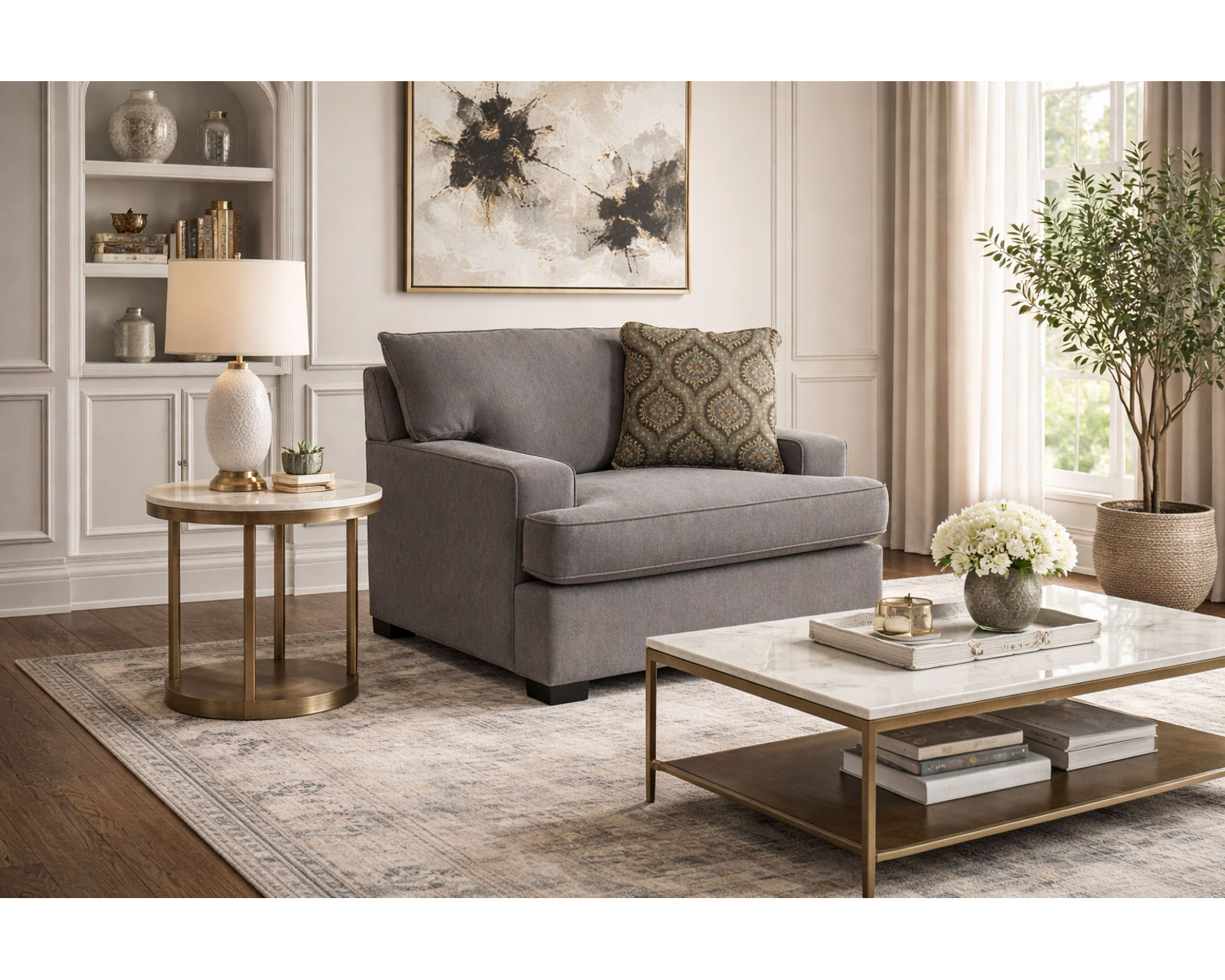 Emerson 88" Sofa  (+100 Standard and Performance Fabrics) - Beautifully Crafted. Exceptionally Comfortable.