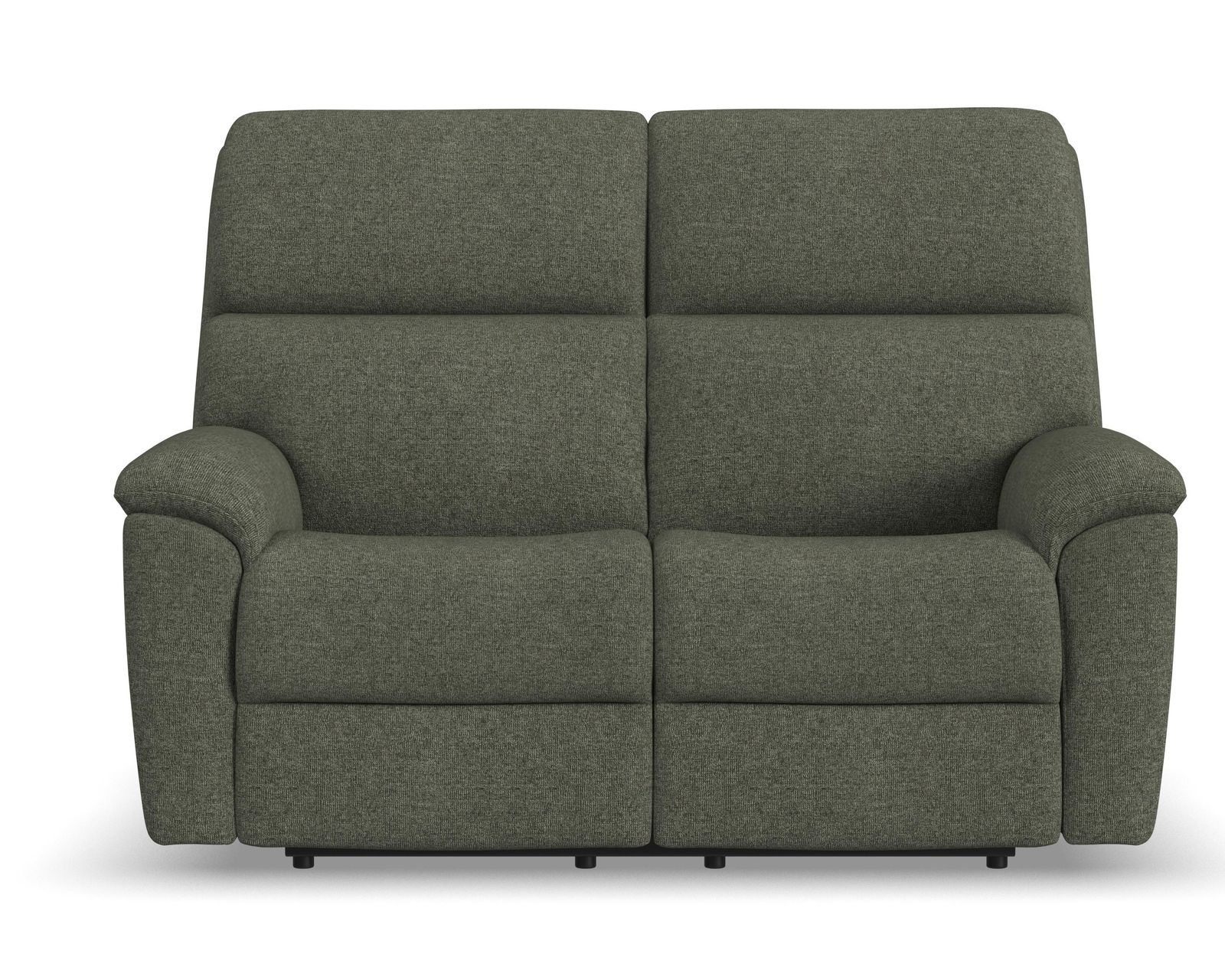 Porter 2865 Triple Power 74" Reclining Console Loveseat (+90 fabrics) - Porter Fabric Power Reclining Loveseat with Power Headrest, & Lumbar