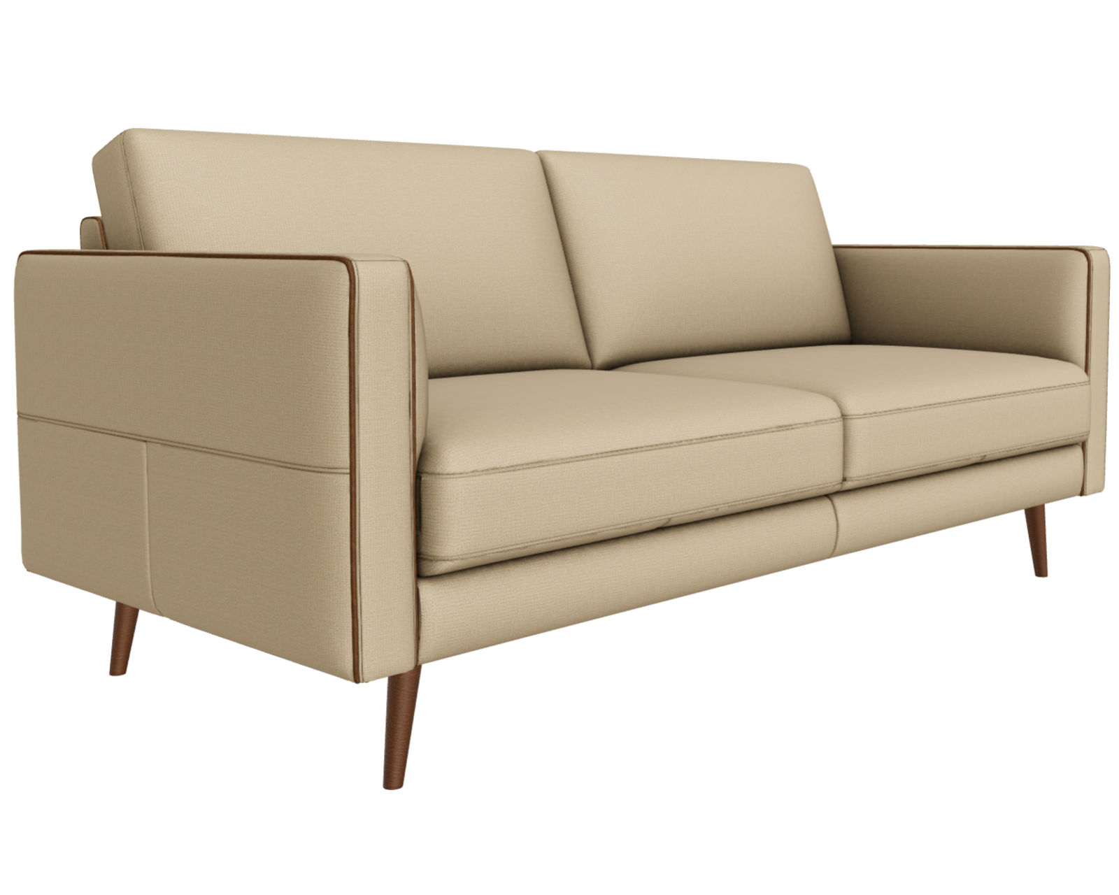 Destrezza C092 Sofa (76" or 83") +40 fabrics - Destrezza 76" Sofa (two cushion)