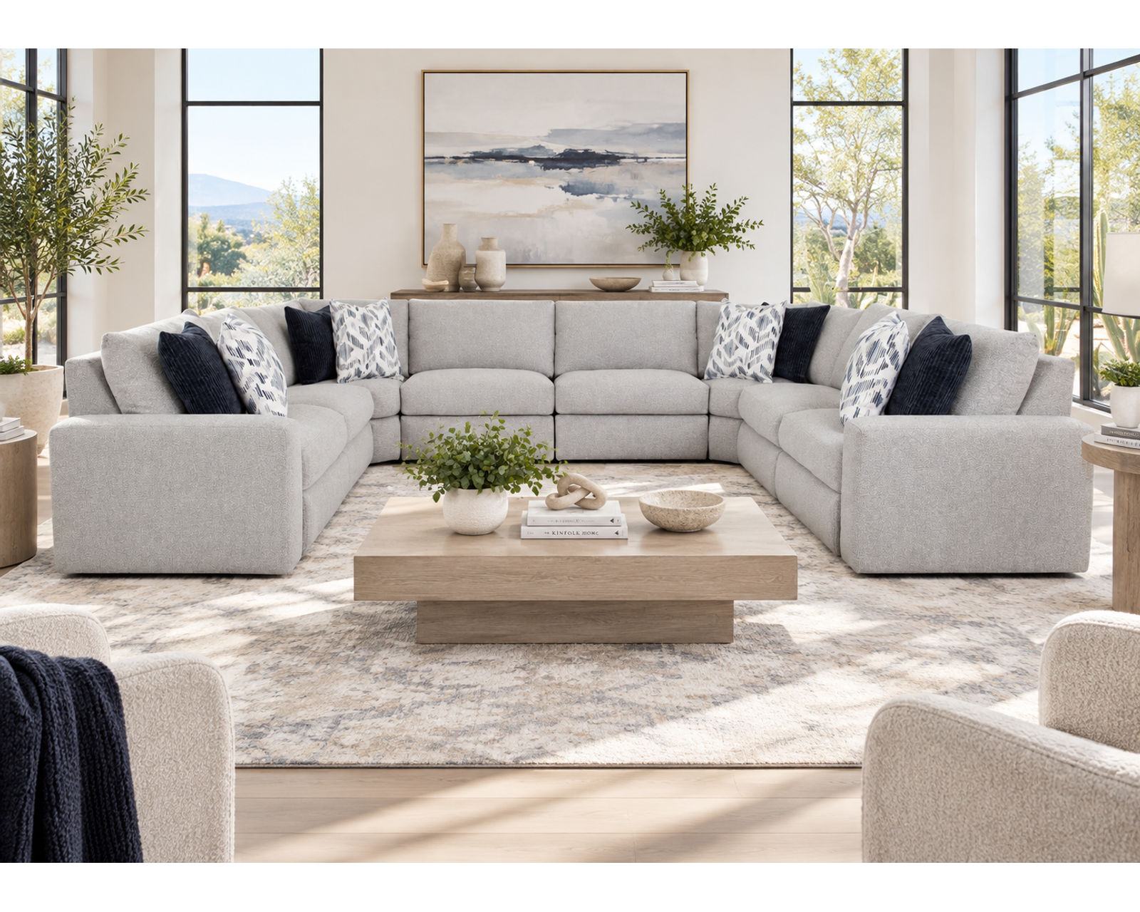 Toronto 400 Modular Wide-Seat Power Reclining Sectional (Wide-Seat Comfort. Power Reclining. Designed Around You) 3 colors - Extra-Wide Seats. Extra-Deep Relaxation.