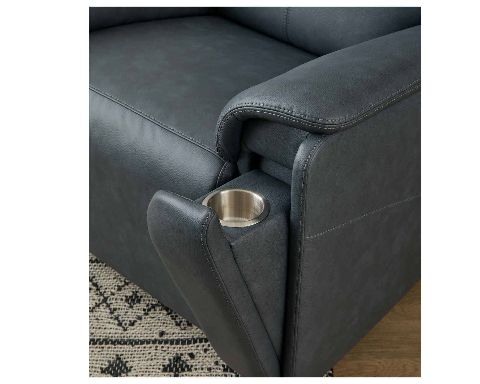 Vernon Triple Power Zero Gravity Reclining Console Loveseat w/ Heat and Massage (+2 colors) In stock
