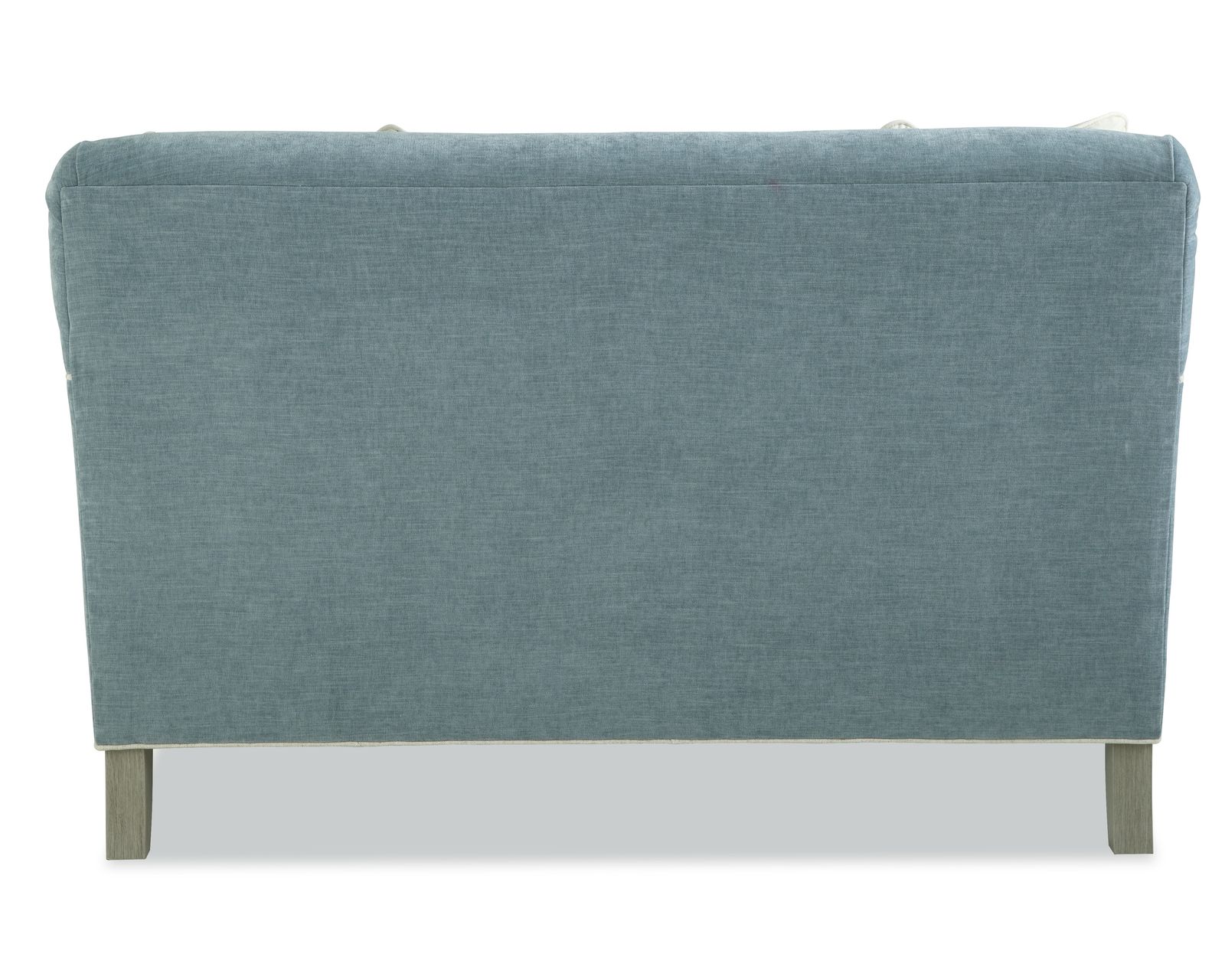 Cotswold 05033 Setee (55") +100 performance fabrics - Custom Order in Your Choice of Fabric, Nailheads and Wood Finish