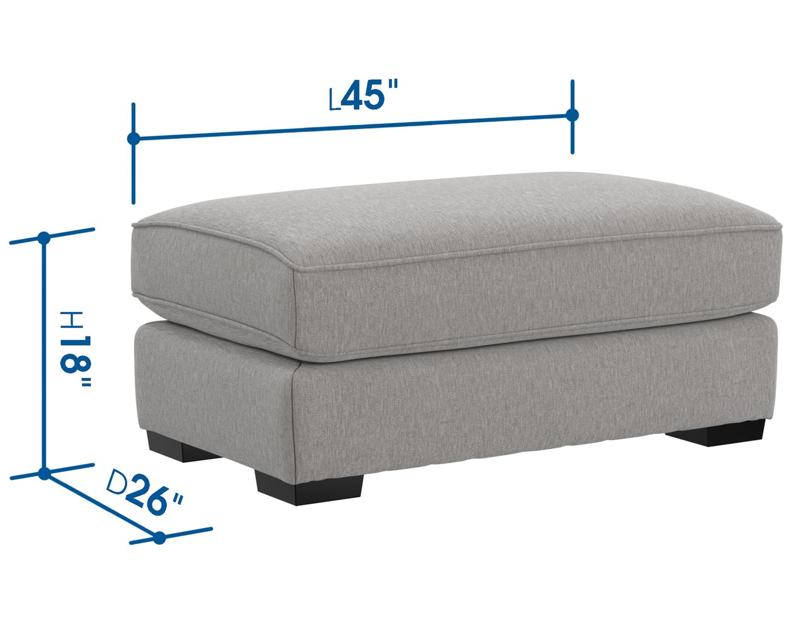 Alden 96" Oversized Sofa (2 colors) includes pillows - American Comfort. Built Better.