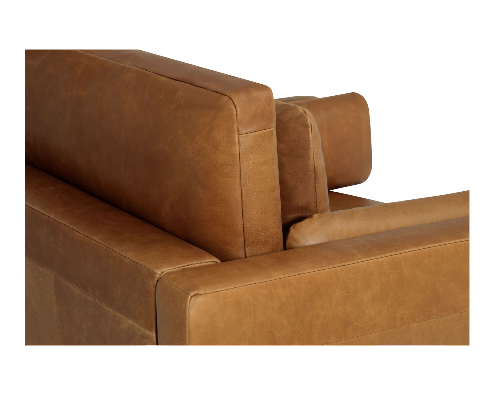 Shea 77646 Stationary Chair and a Half  - Loose back cushions offer comfort, further enhanced by loose back and inner arm bolster pillows