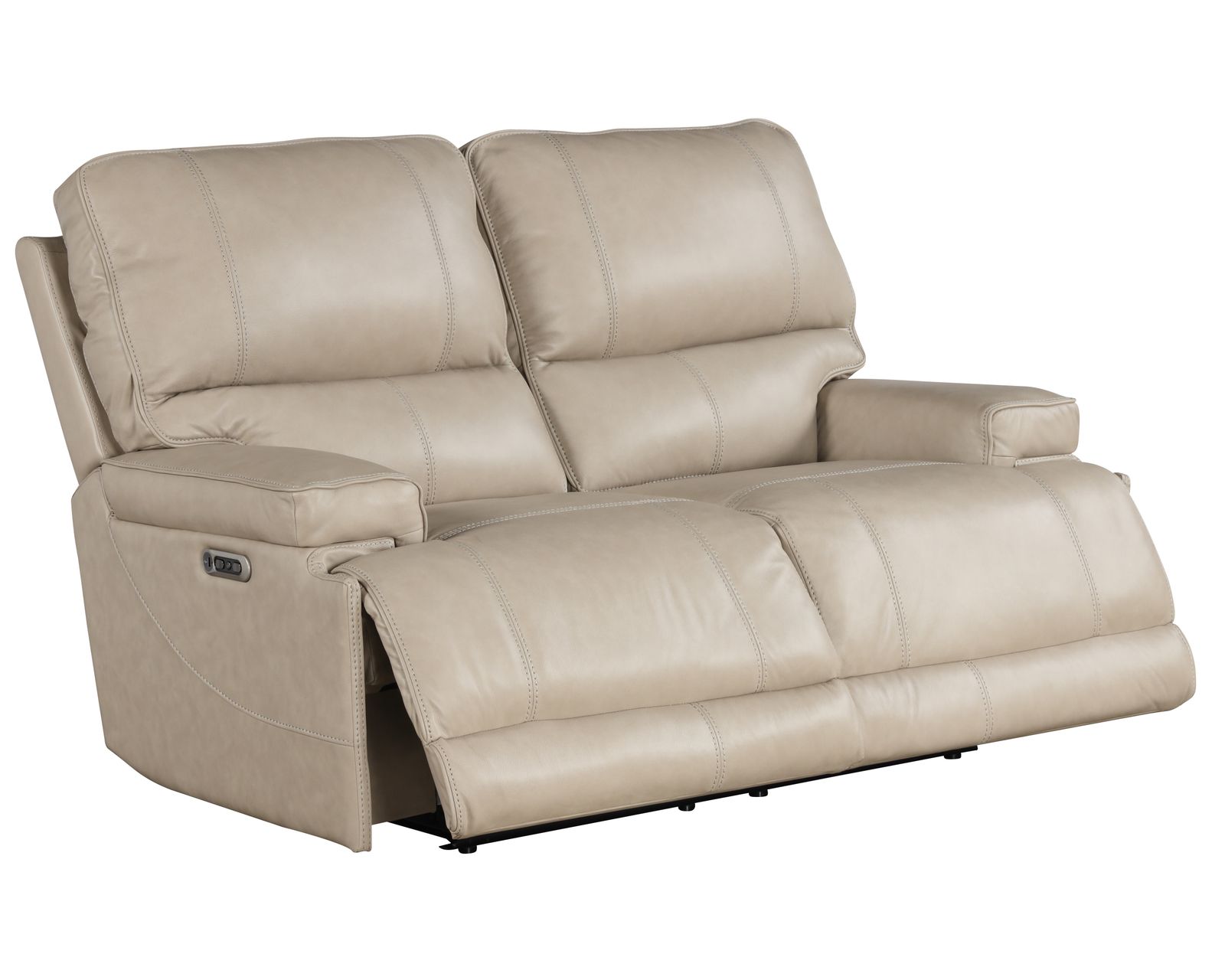 Whitman FreeMotion Cordless Power Headrest Power Recliner (Battery Operated) Linen (In stock - Fast shipping) - Whitman Cordless Power Headrest Power Reclining Loveseat