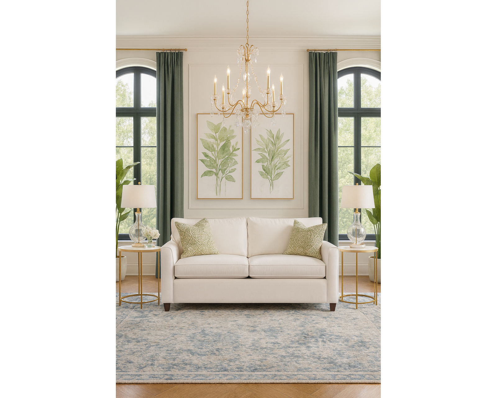 Charleston 77" Sofa (+69 fabrics) - Charleston 77" Sofa