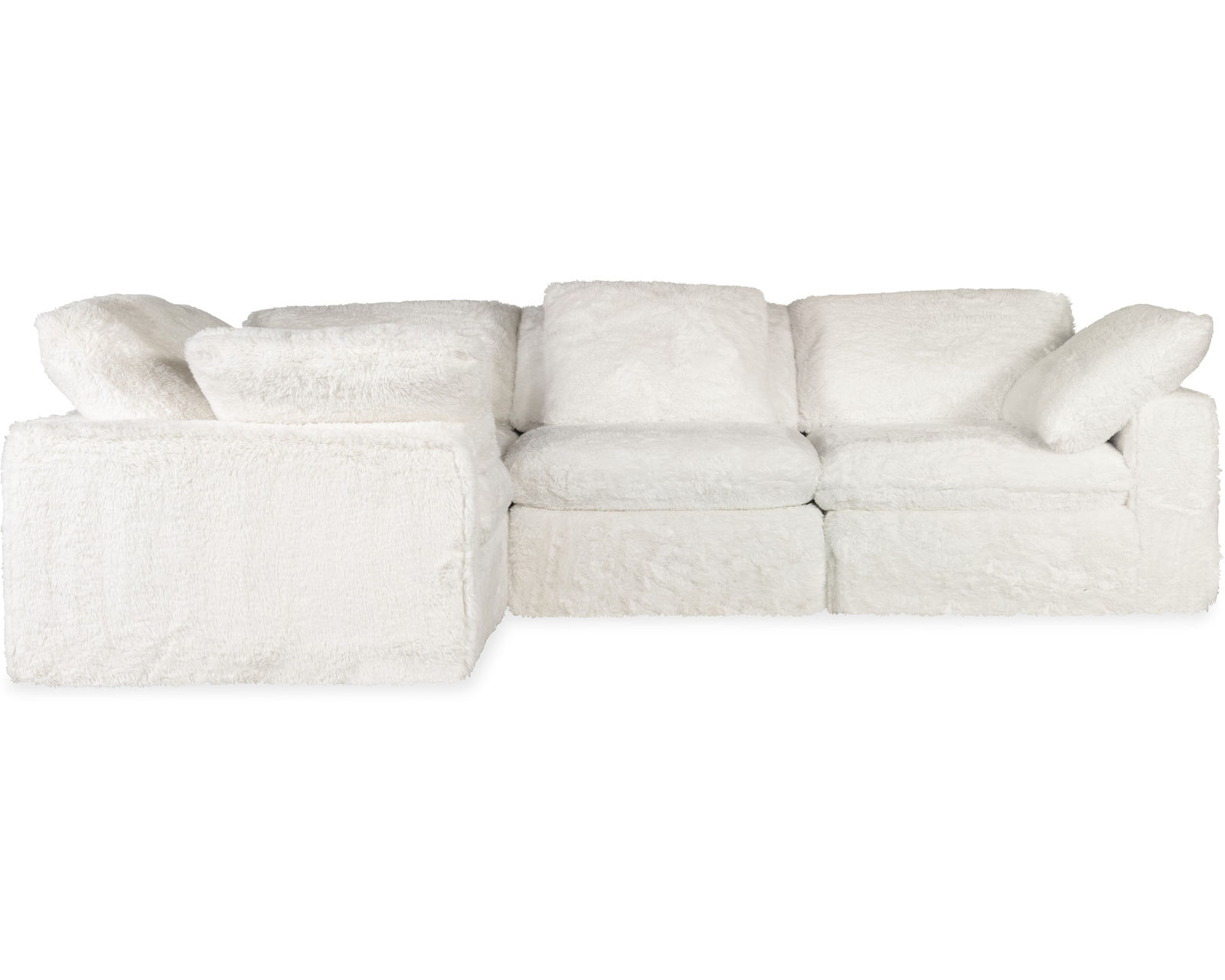 Barefoot Ultra Plush 4 Seat Sectional Sectional (In stock) 90" x 145 - Barefoot 4-Seat Sectional