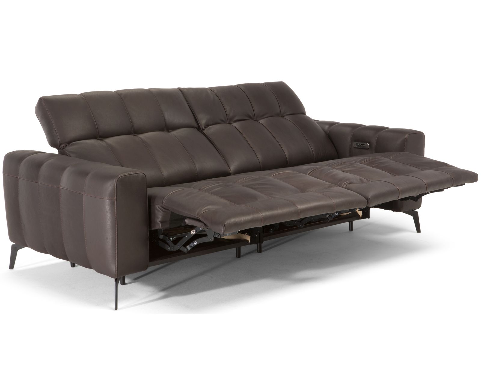 Portento C142 Power Reclining Sofa (91") +50 leathers - Portento 91" Power Reclining Sofa (two cushions)