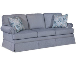 Bradbury 6126 Skirted Sofa (Fabric choices) 82"